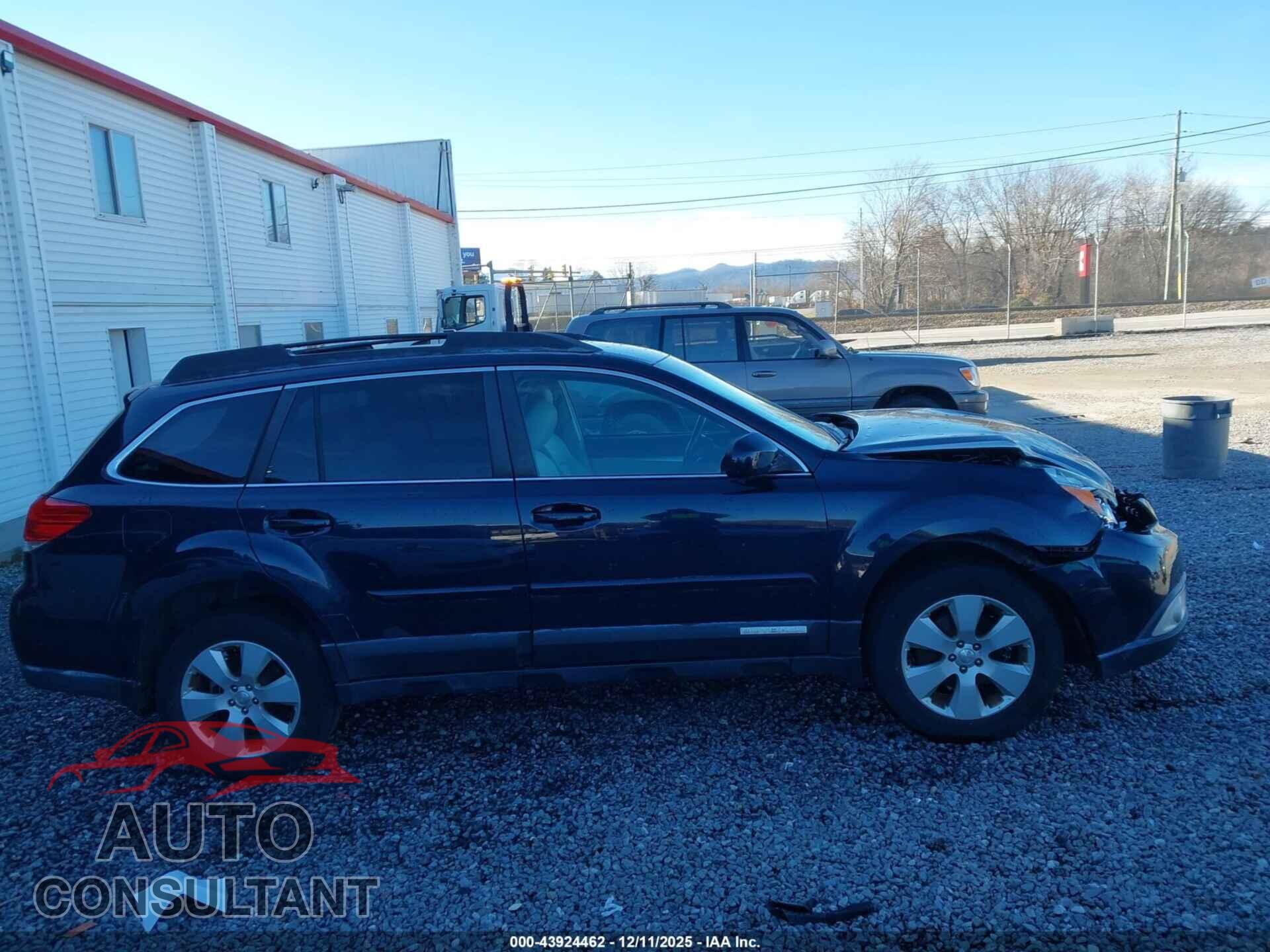 SUBARU OUTBACK 2012 - 4S4BRCCC4C3239670