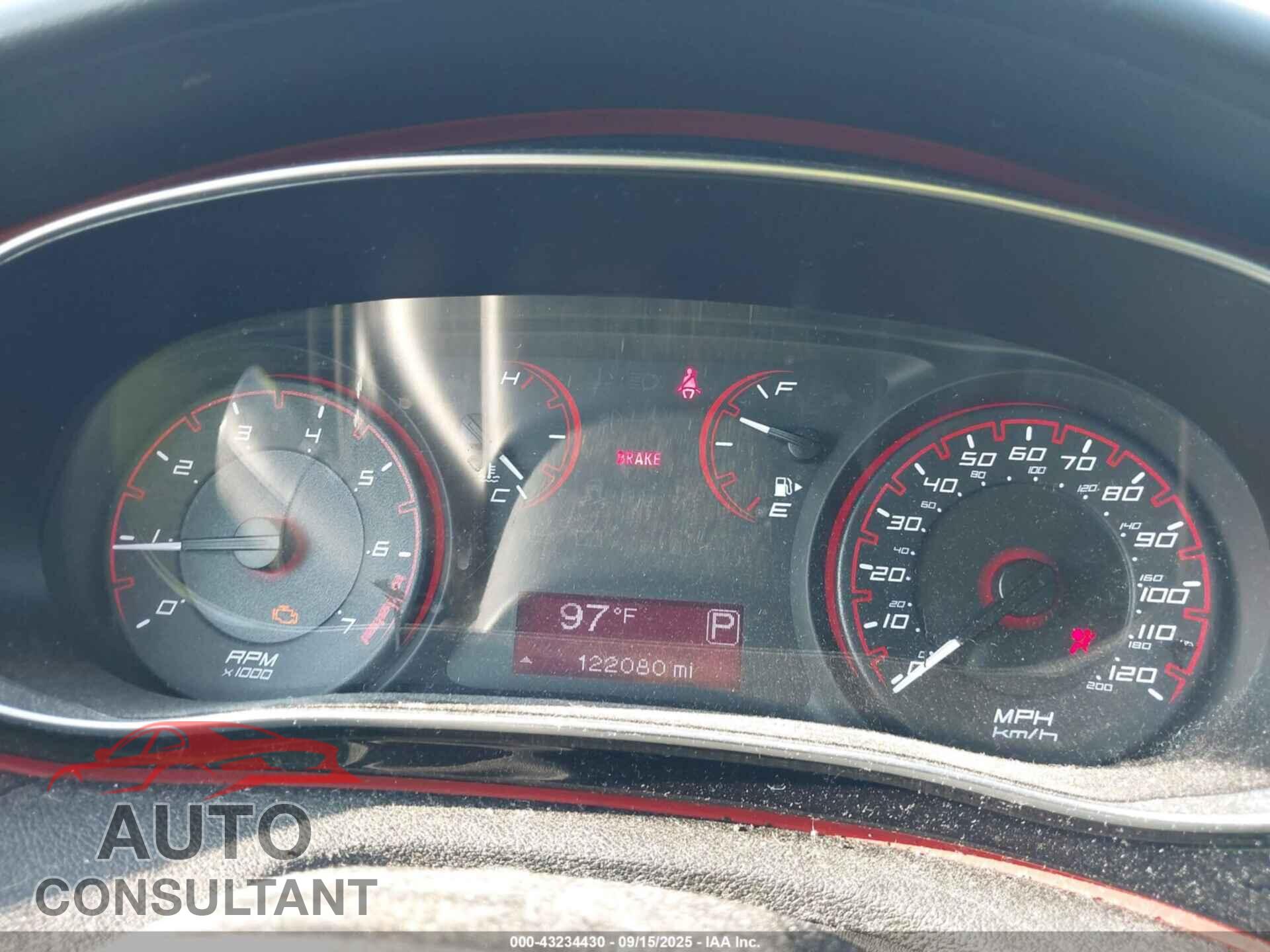 DODGE DART 2015 - 1C3CDFAA3FD392246
