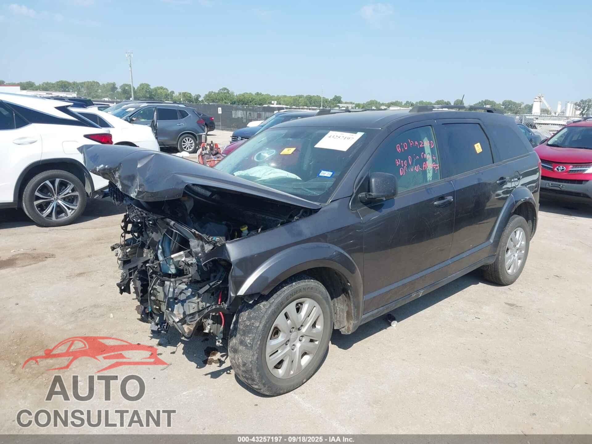 DODGE JOURNEY 2017 - 3C4PDCAB3HT568729