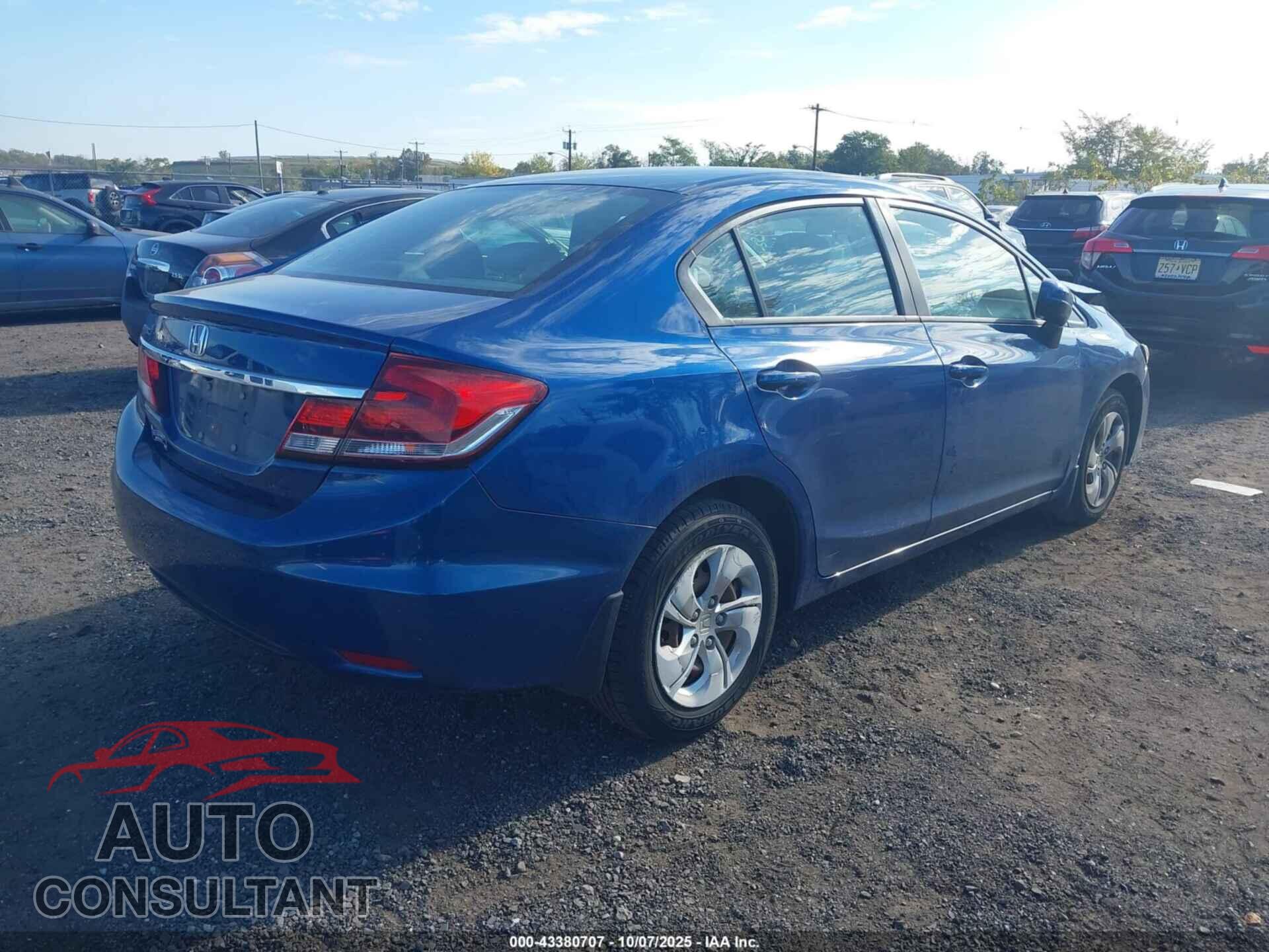 HONDA CIVIC 2015 - 19XFB2F56FE056916