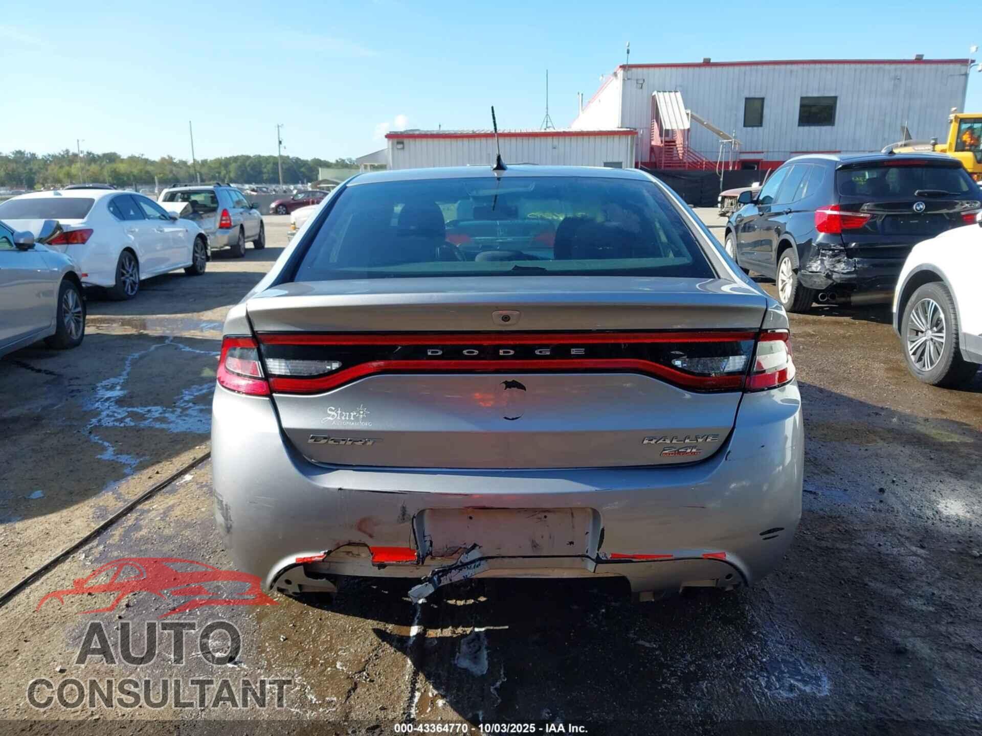 DODGE DART 2014 - 1C3CDFBB1ED909680