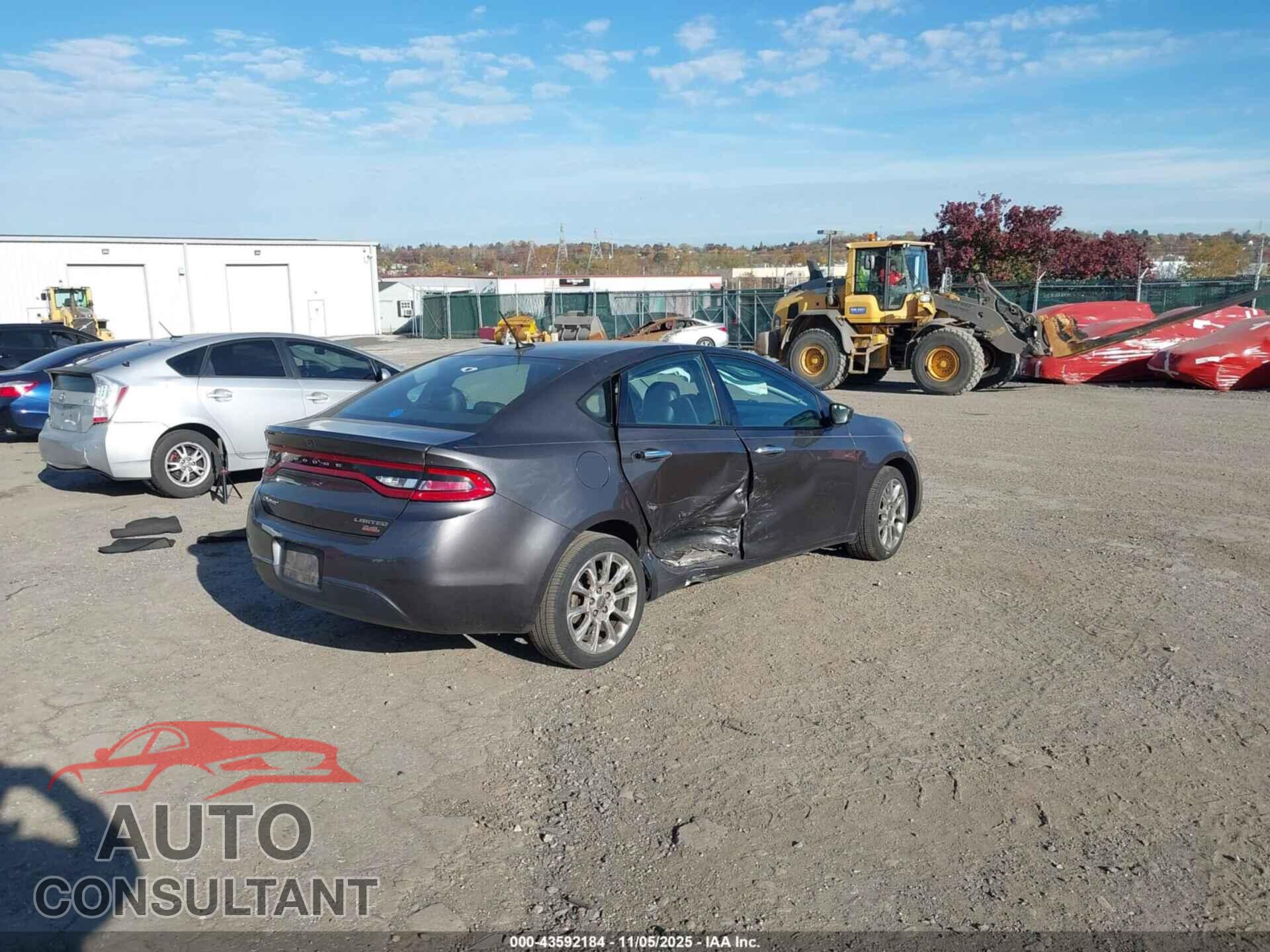 DODGE DART 2014 - 1C3CDFCB3ED861114