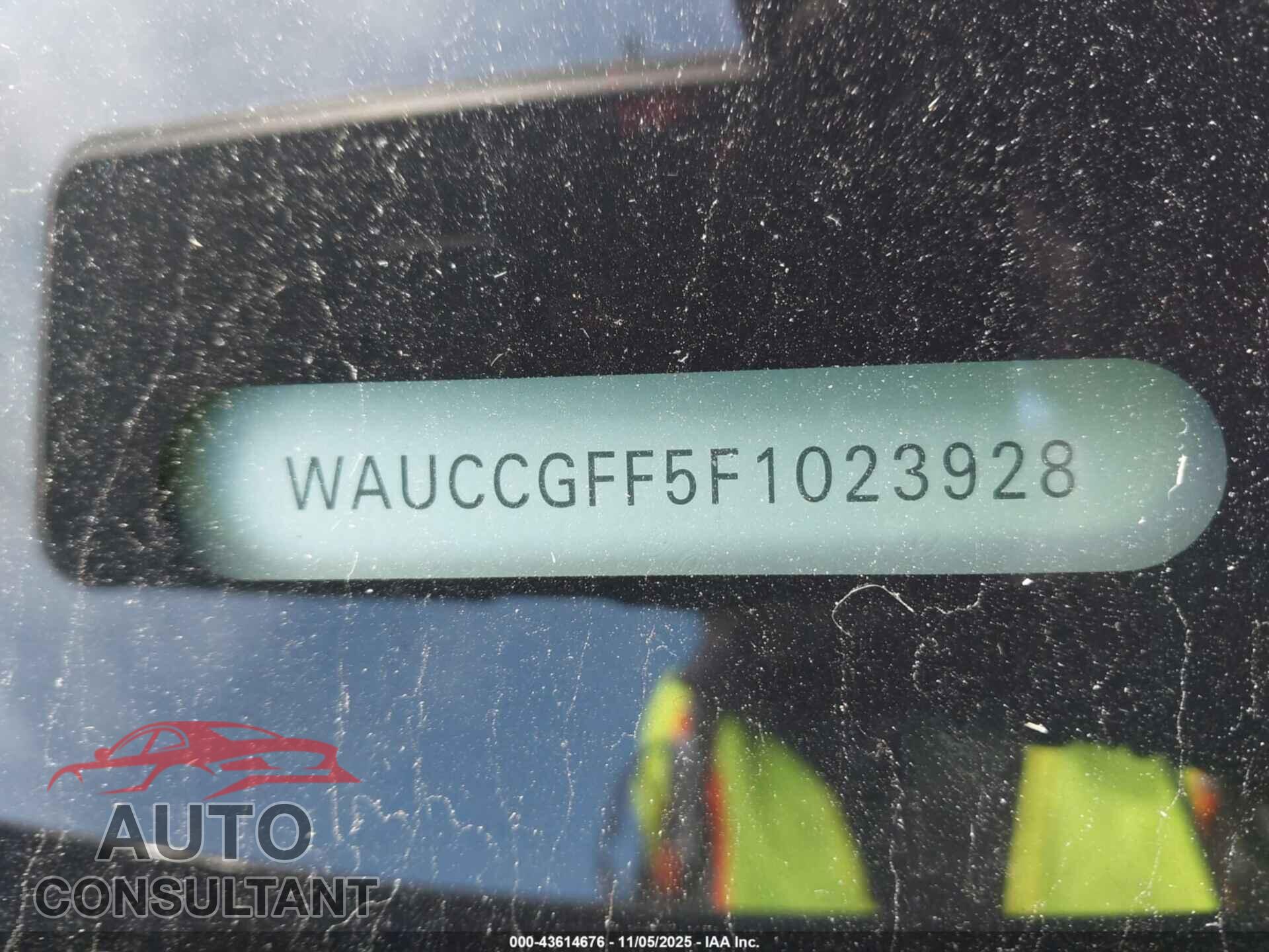 AUDI A3 2015 - WAUCCGFF5F1023928