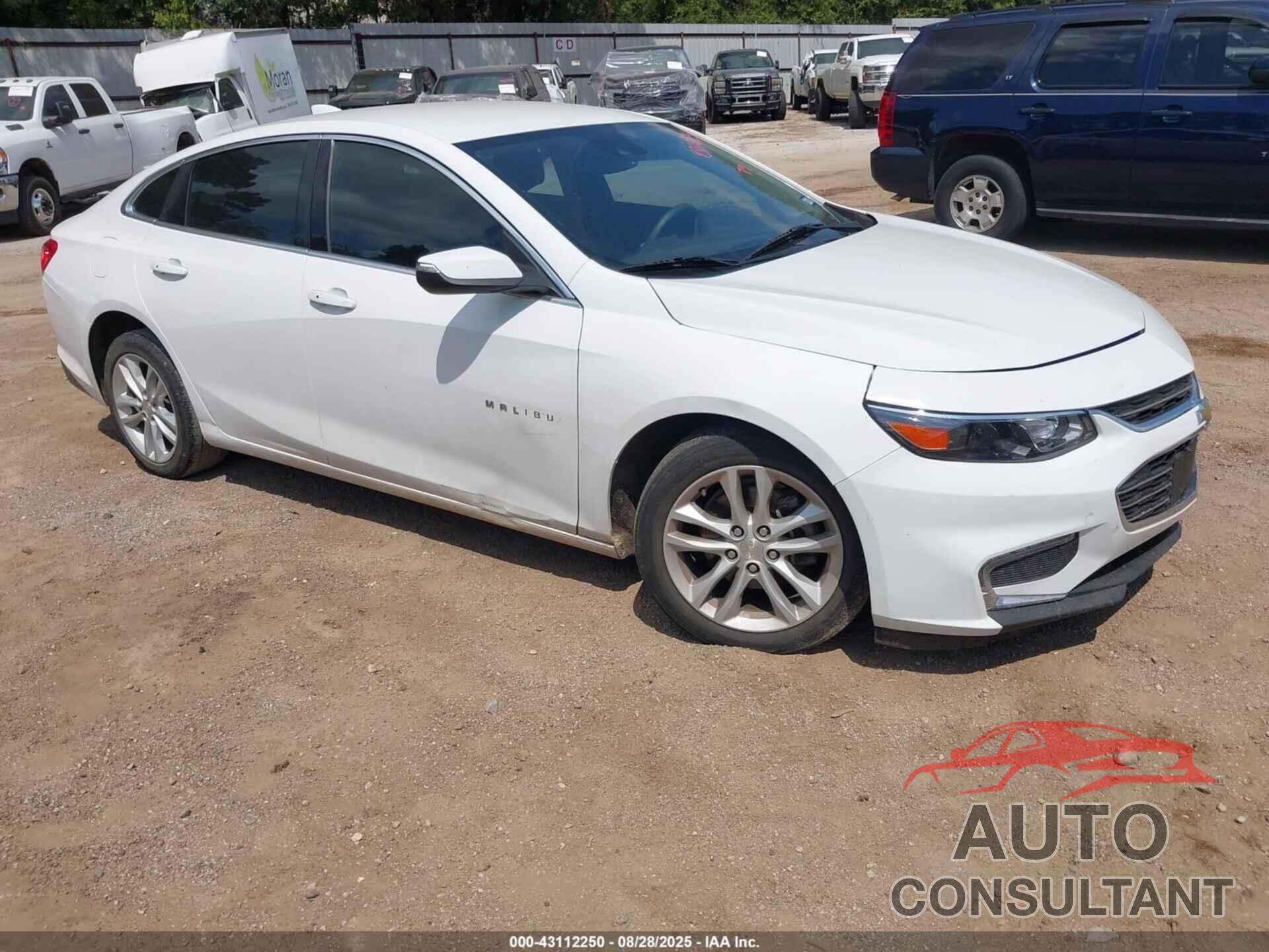 CHEVROLET MALIBU 2016 - 1G1ZE5ST1GF254961