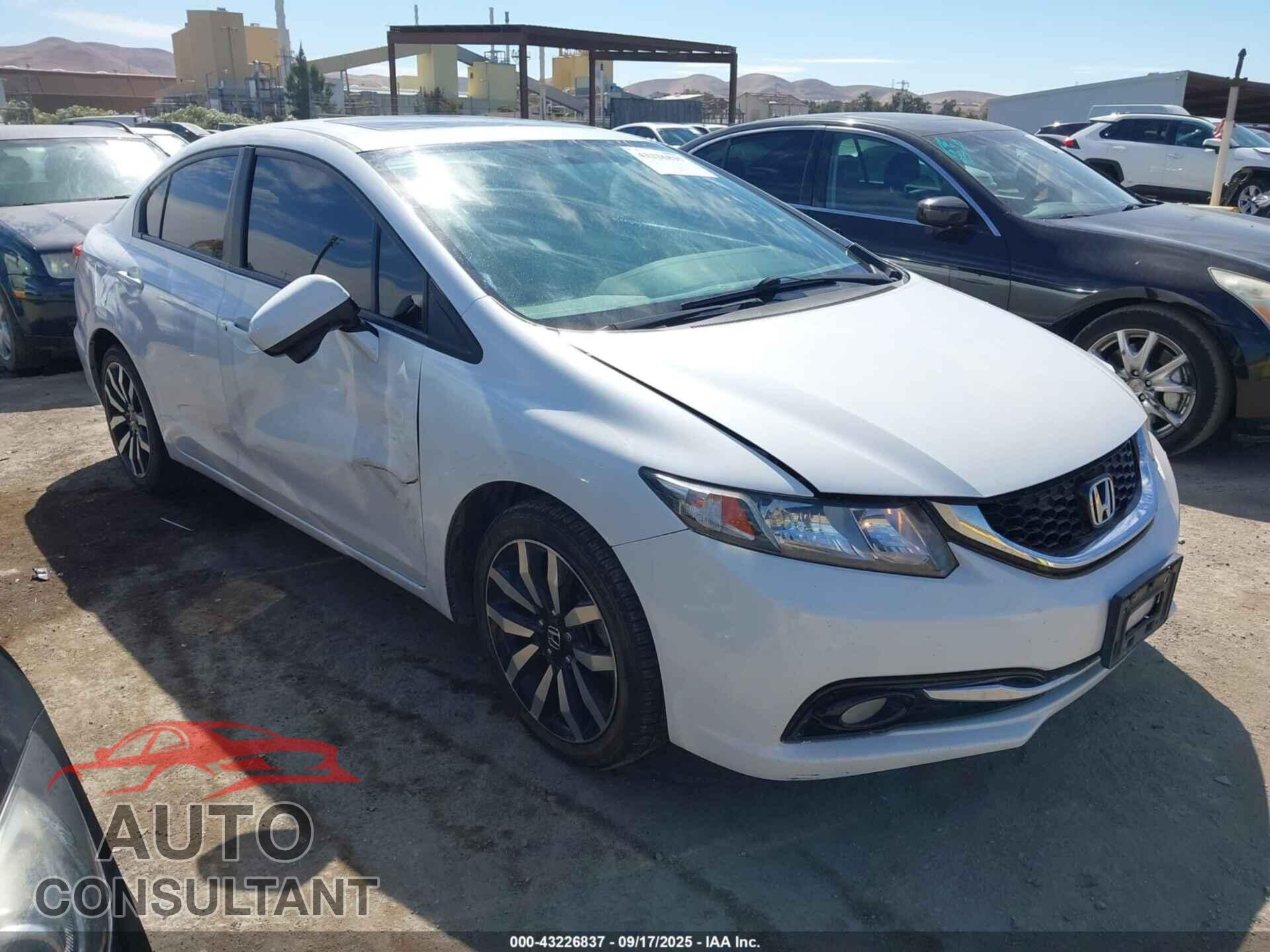 HONDA CIVIC 2014 - 19XFB2F91EE240033
