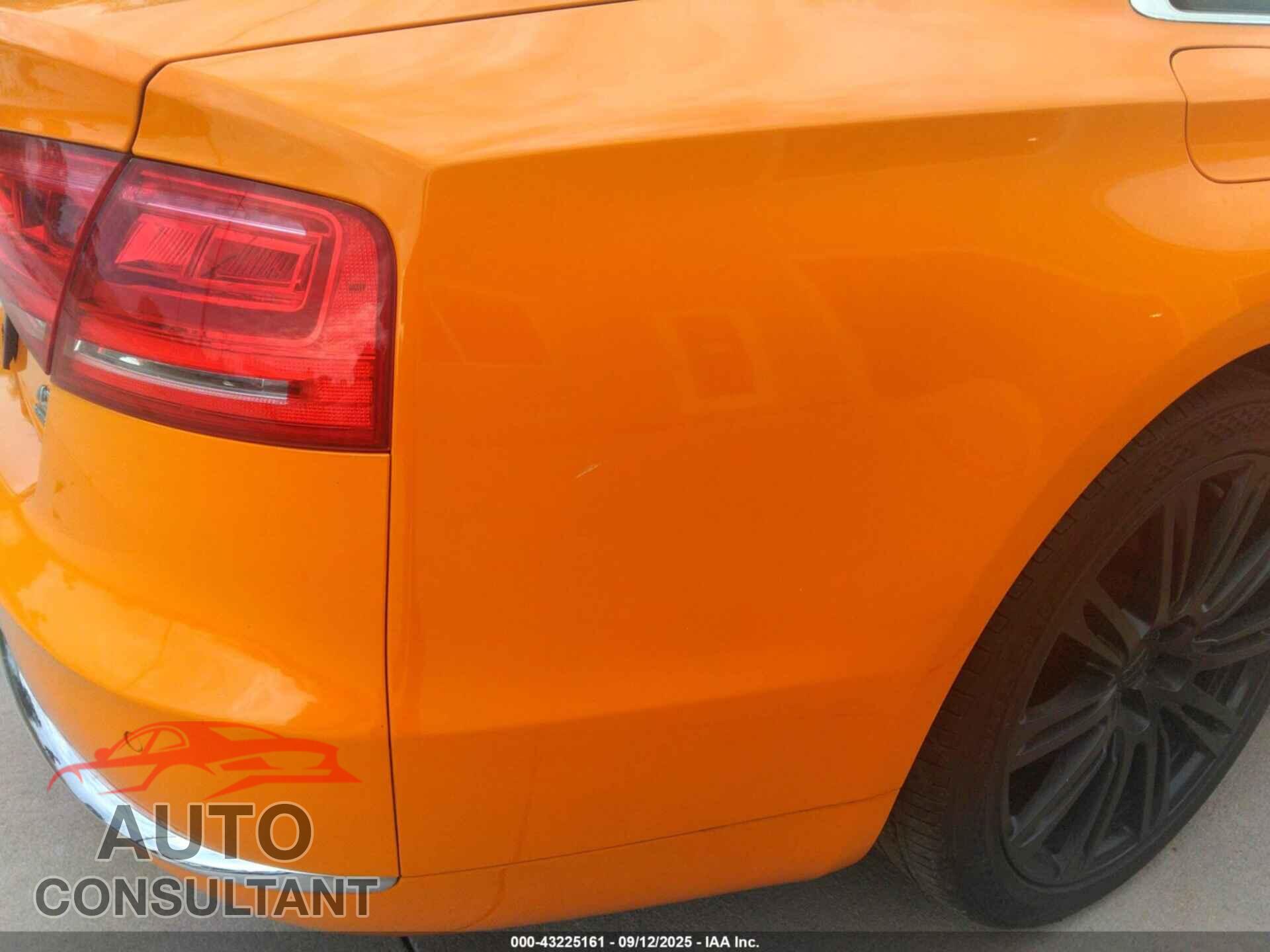 AUDI A8 2012 - WAURVAFD6CN003062