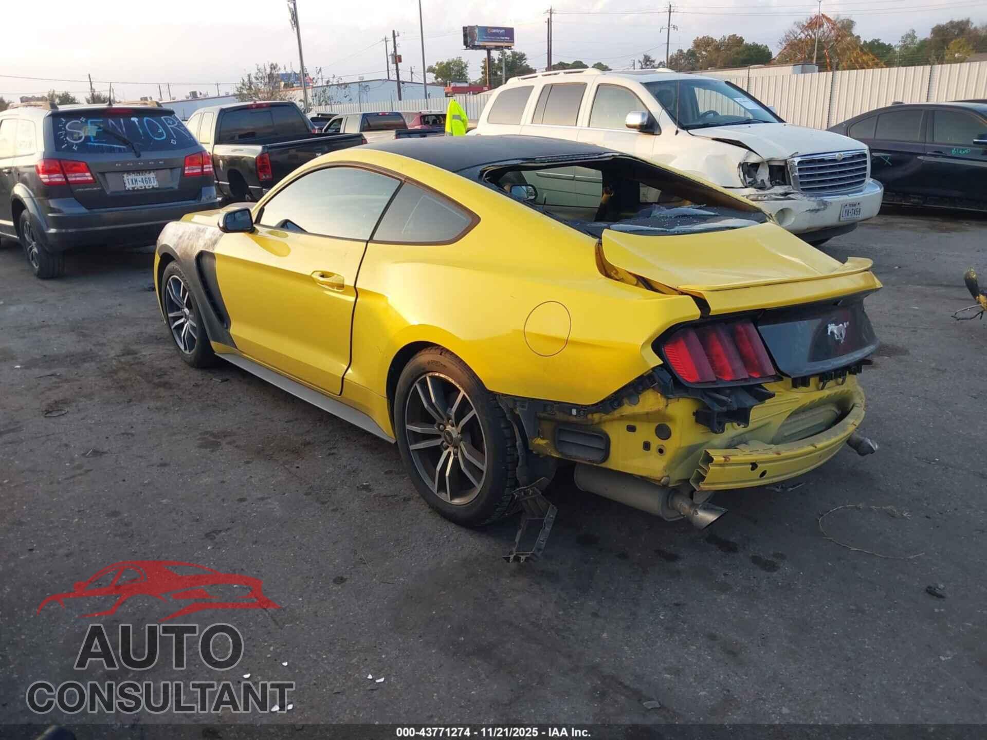 FORD MUSTANG 2016 - 1FA6P8TH0G5202880