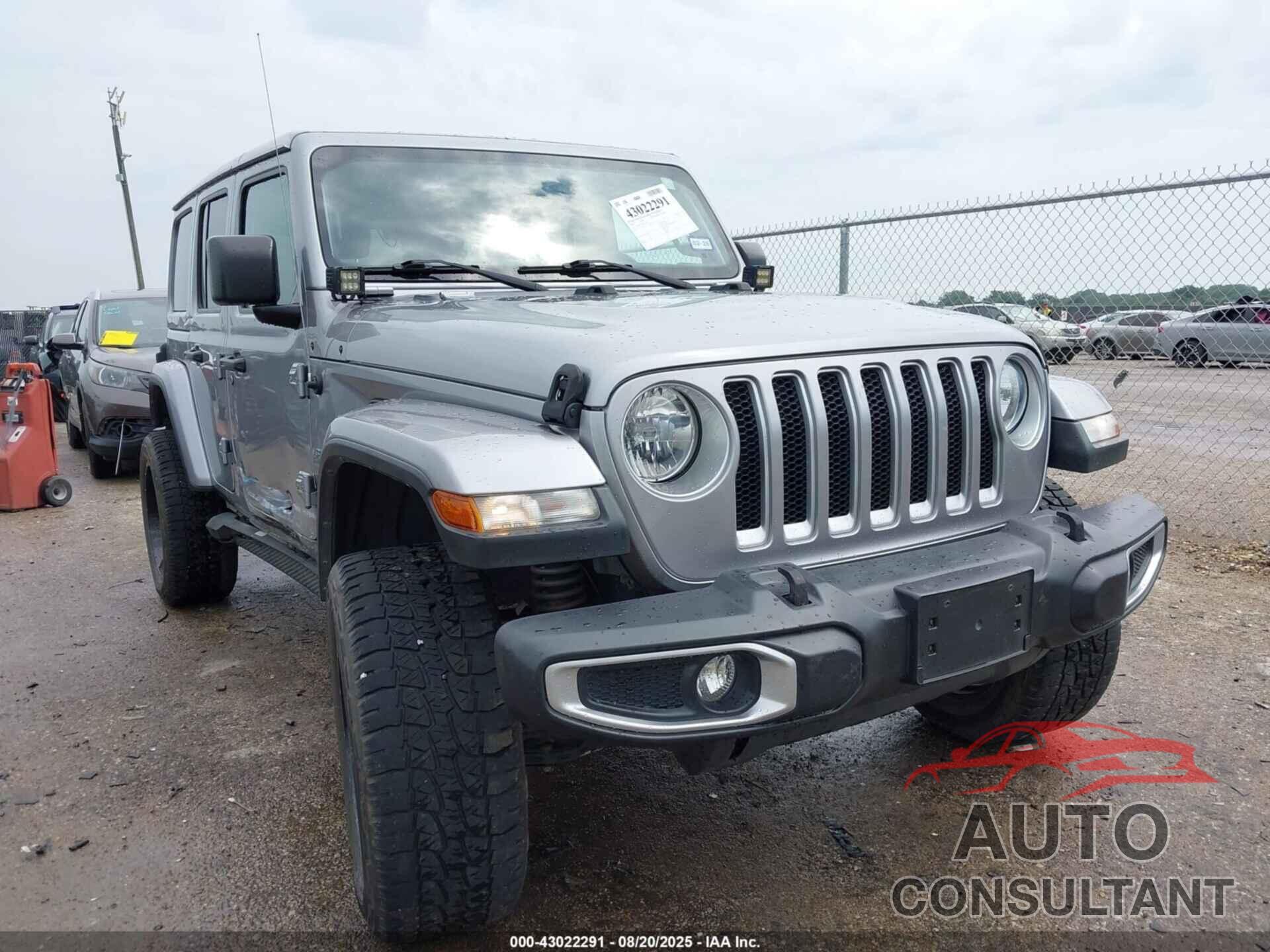 JEEP WRANGLER UNLIMITED 2018 - 1C4HJXEG8JW322107