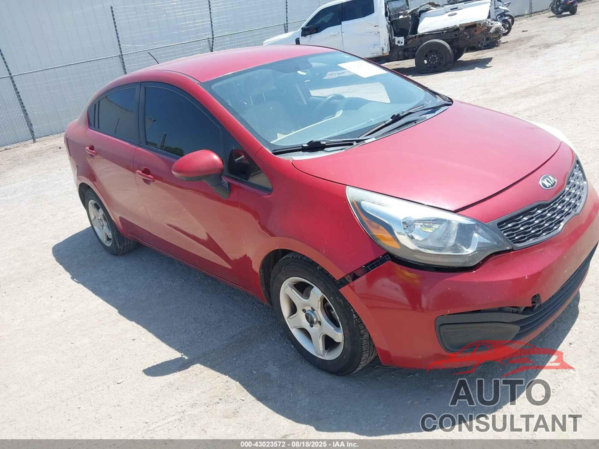 KIA RIO 2013 - KNADM4A33D6173632