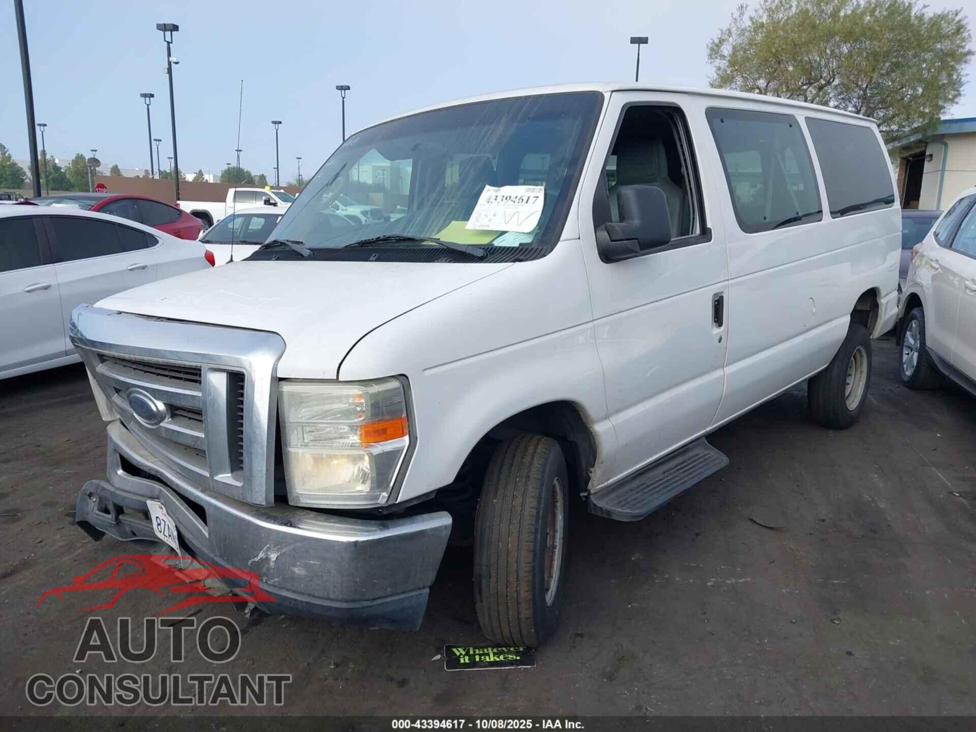 FORD E-350 SUPER DUTY 2013 - 1FBNE3BL0DDA84470