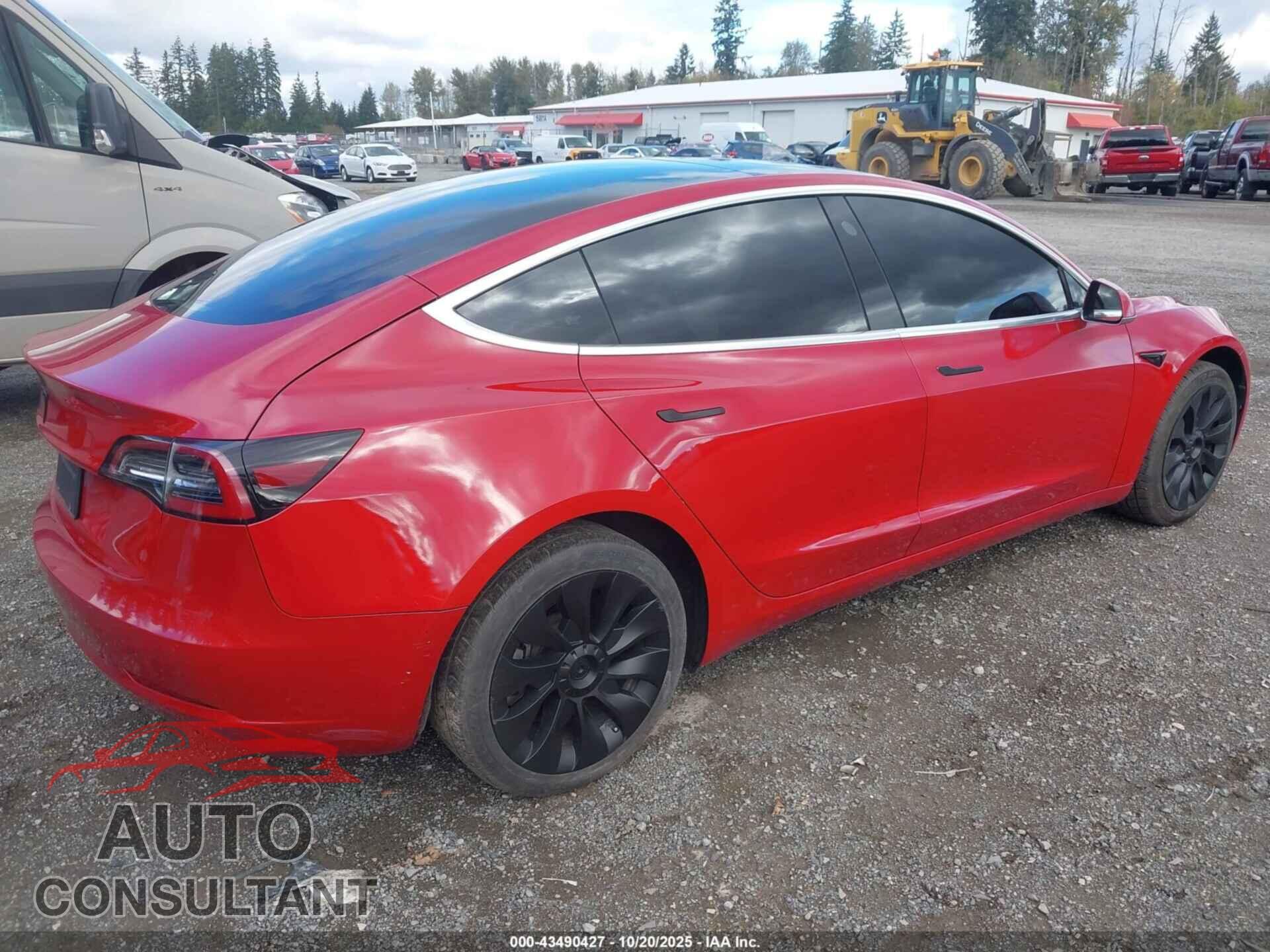 TESLA MODEL 3 2020 - 5YJ3E1EA8LF606593