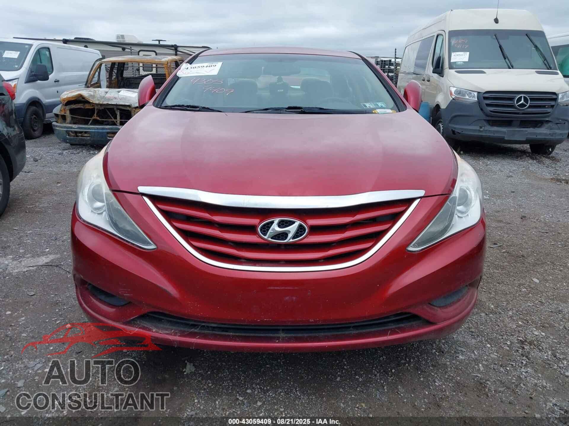 HYUNDAI SONATA 2012 - 5NPEB4AC5CH429545