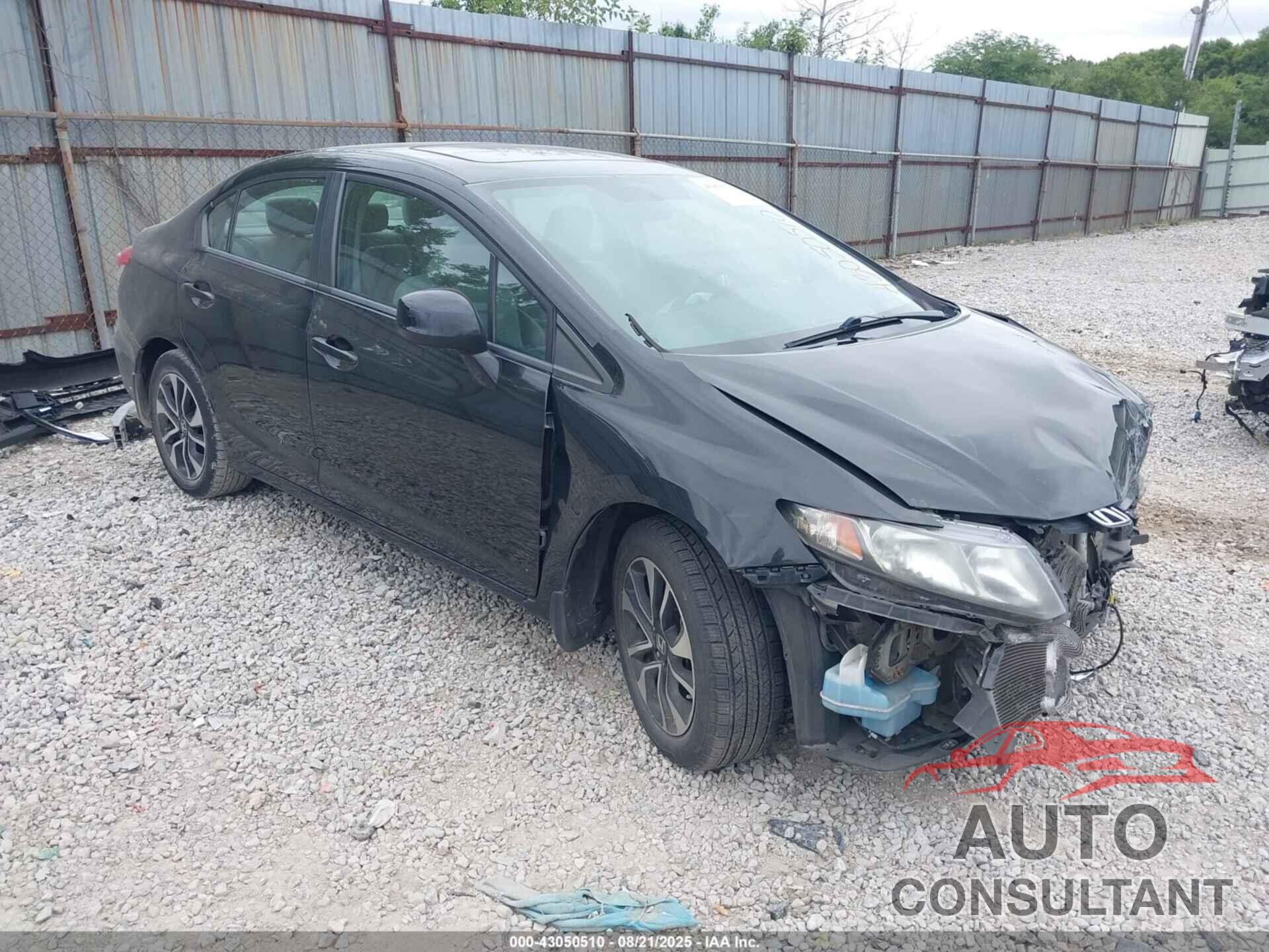 HONDA CIVIC 2013 - 19XFB2F86DE040139