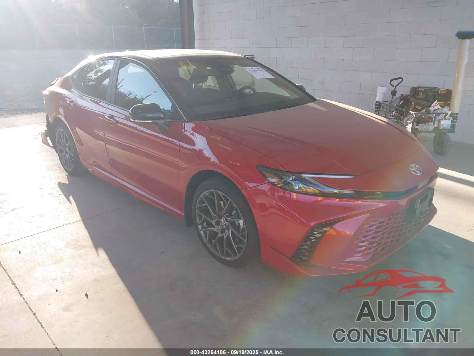 TOYOTA CAMRY 2025 - 4T1DBADK2SU029505