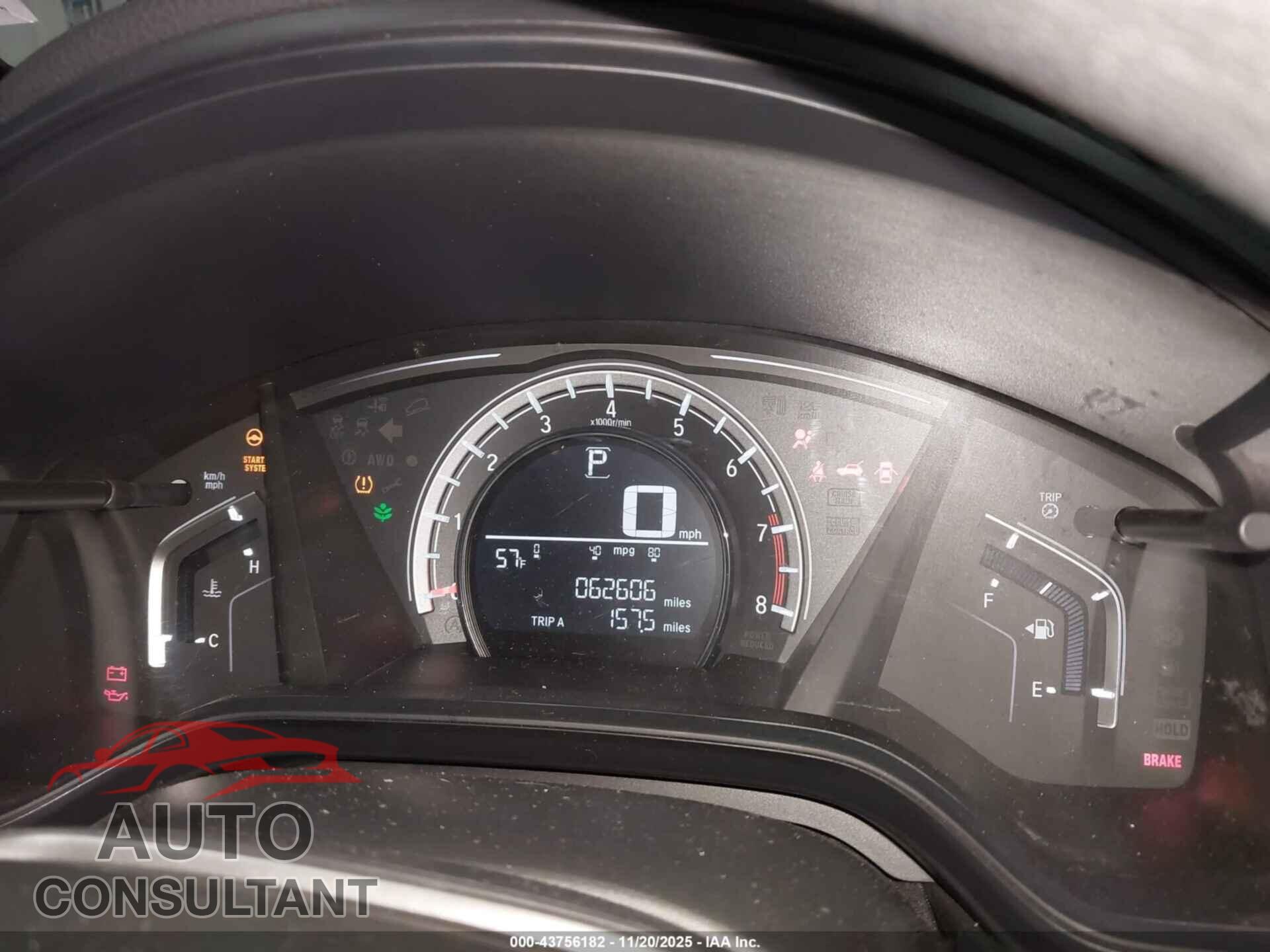 HONDA CR-V 2017 - 7FARW5H32HE010967
