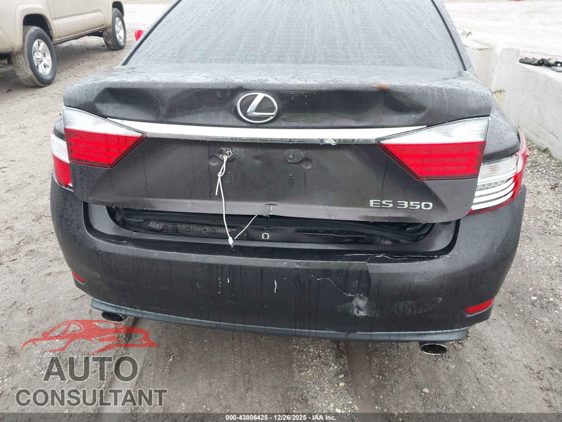 LEXUS ES 350 2013 - JTHBK1GG8D2083035