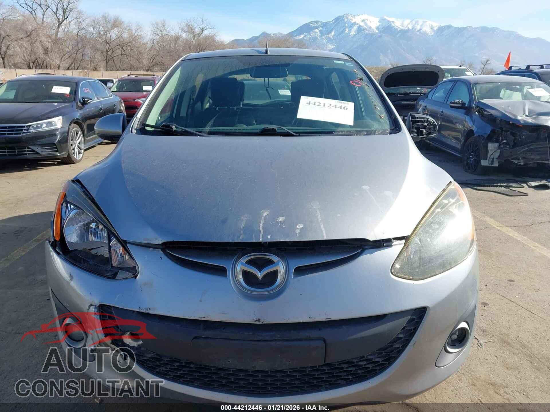 MAZDA MAZDA2 2012 - JM1DE1LY9C0140319