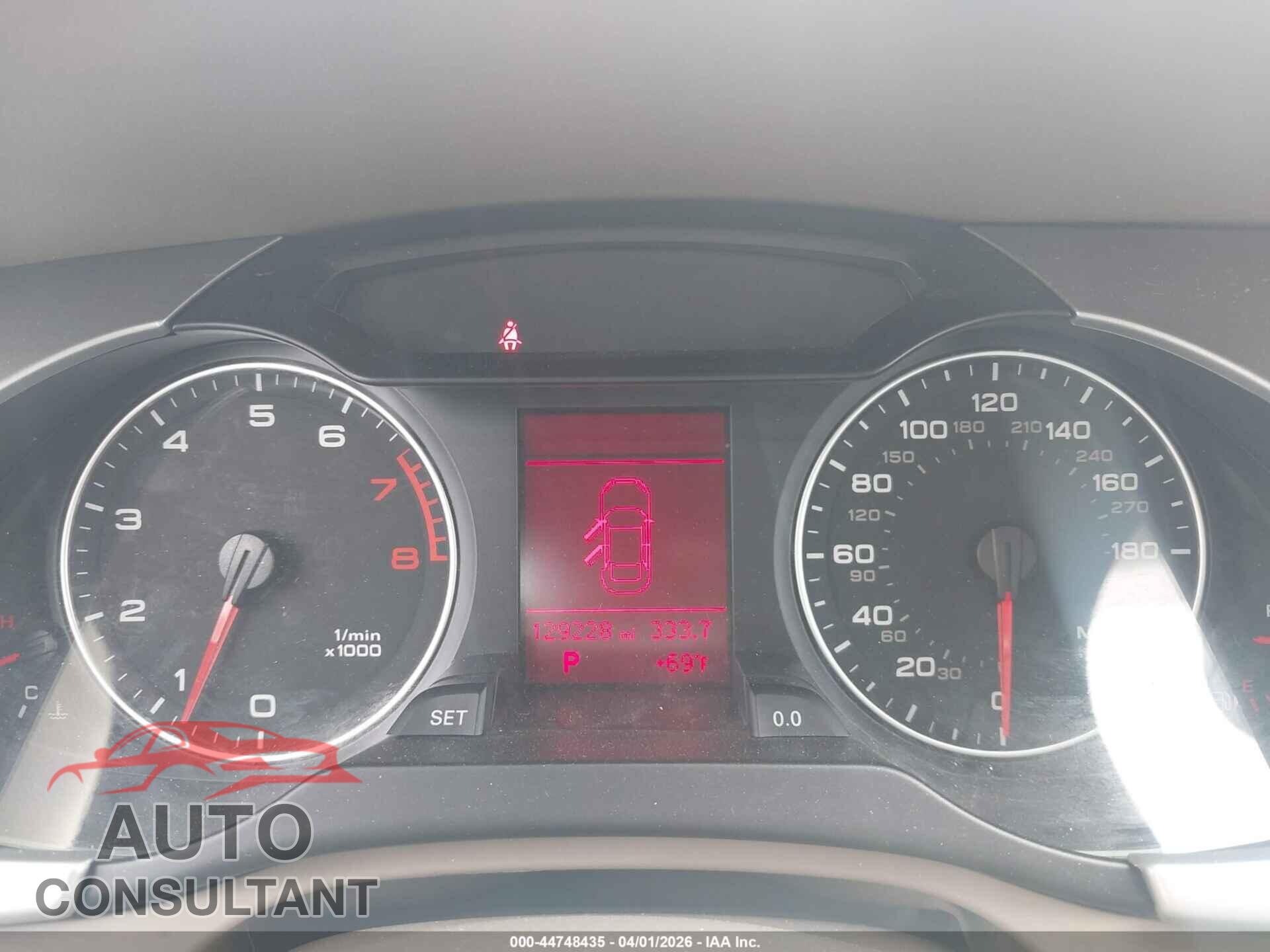 AUDI A4 2012 - WAUBFAFL8CA107923