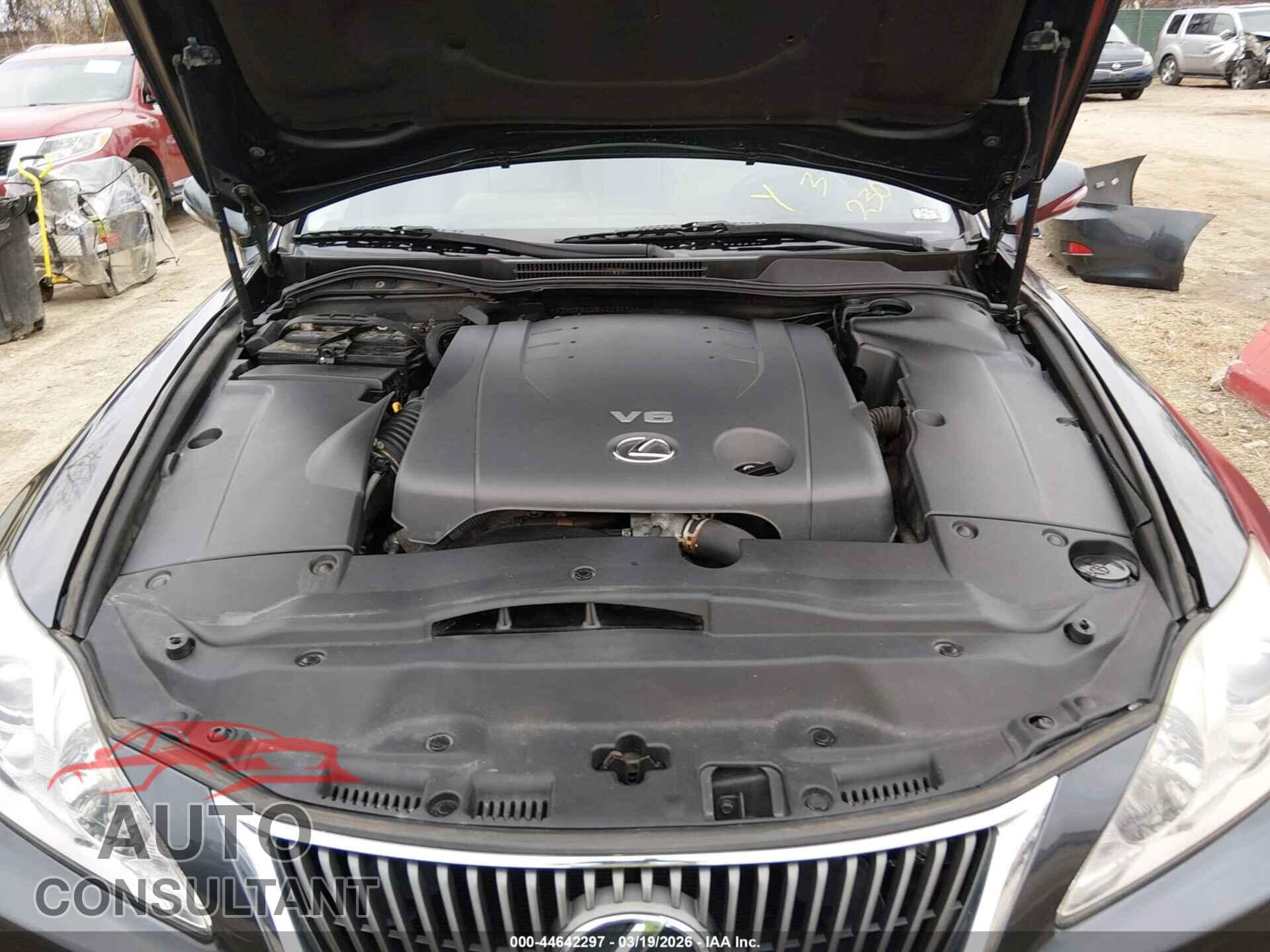 LEXUS IS 250 2010 - JTHCF5C28A2034844