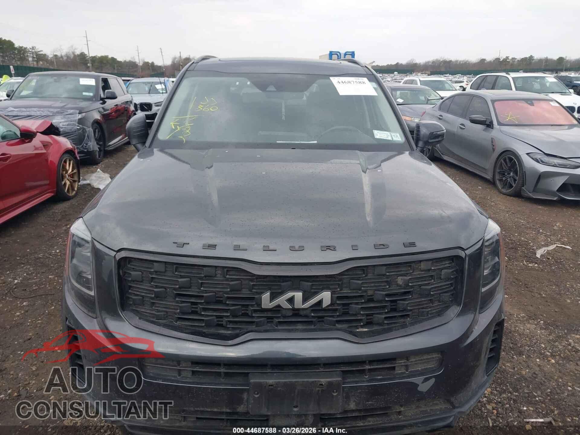 KIA TELLURIDE 2022 - 5XYP3DHC8NG216983