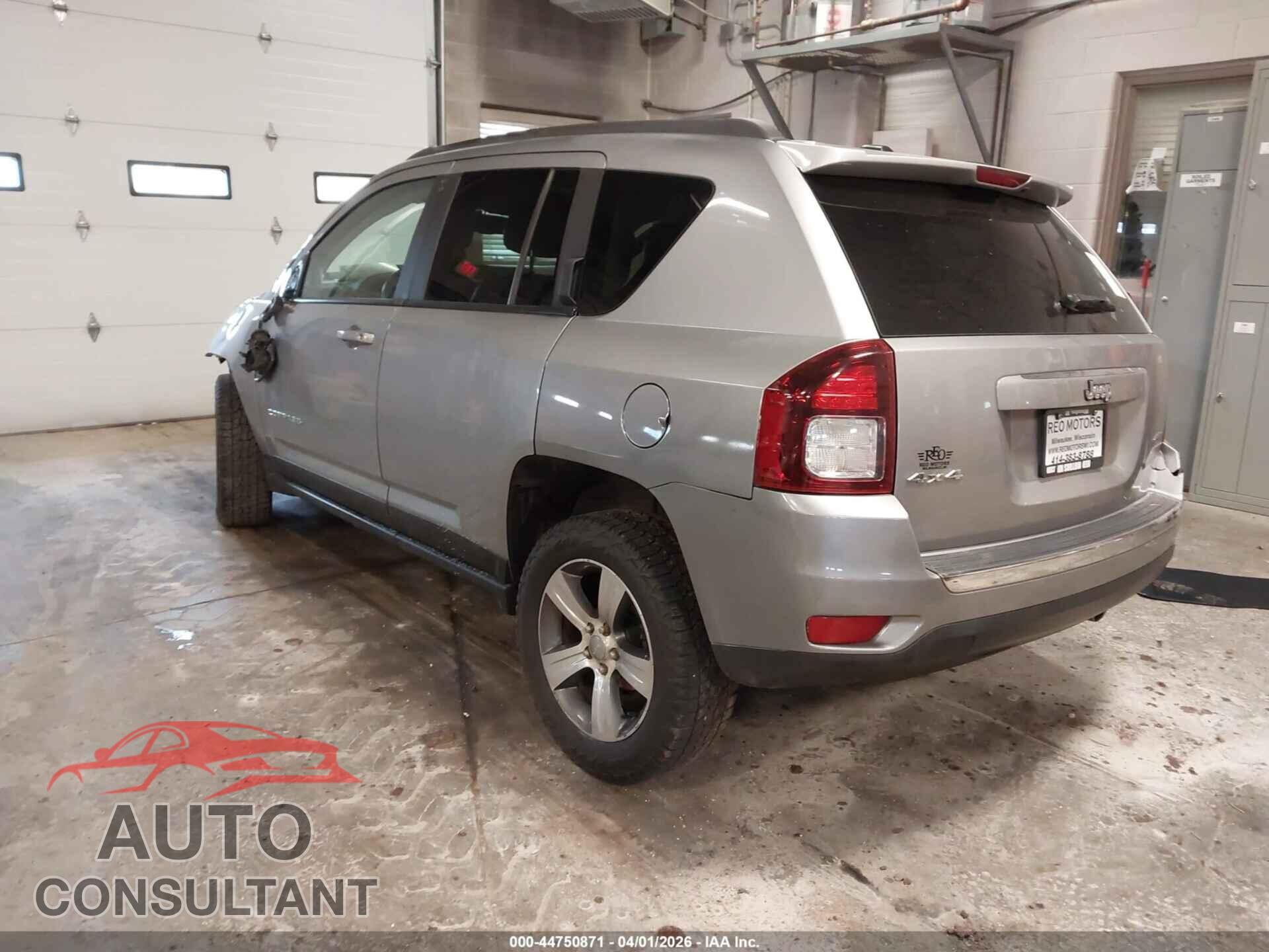JEEP COMPASS 2017 - 1C4NJDEB9HD139908