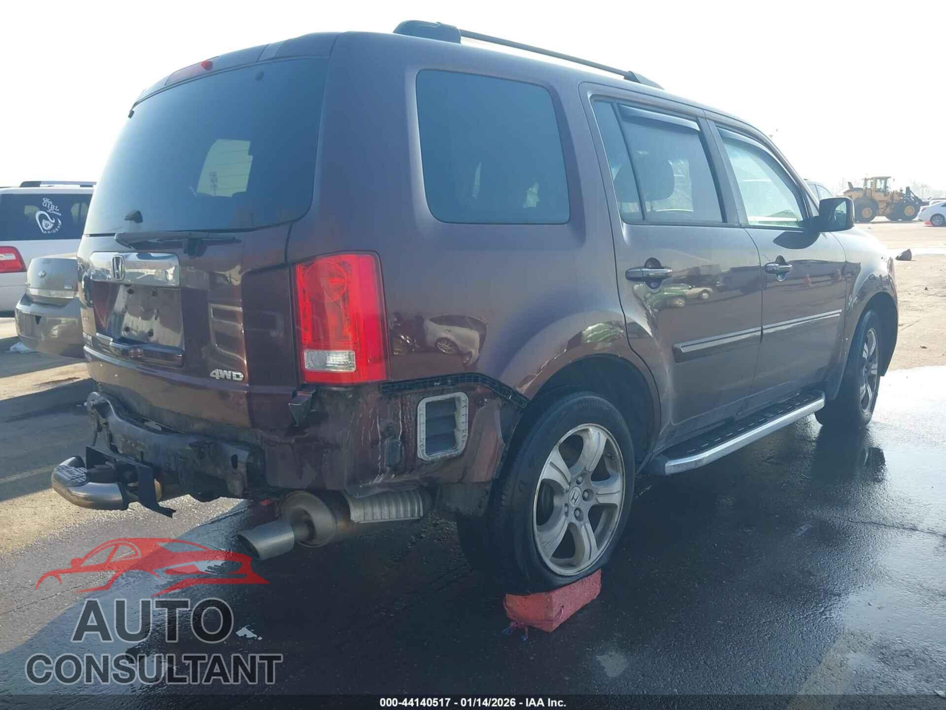 HONDA PILOT 2012 - 5FNYF4H52CB080559