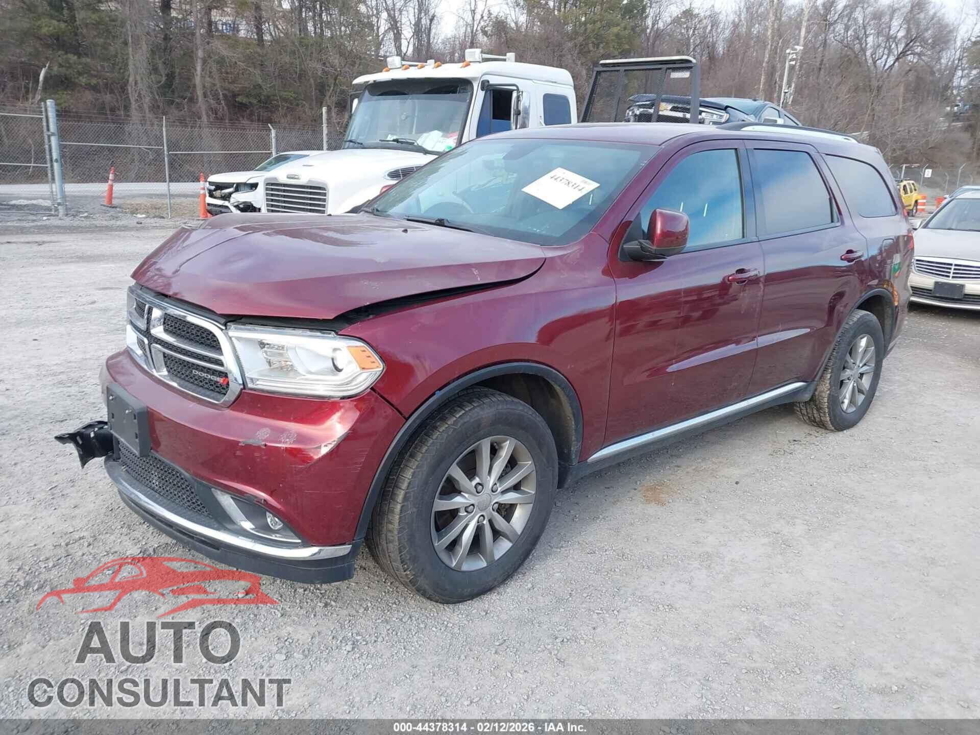 DODGE DURANGO 2017 - 1C4RDJAG7HC667073
