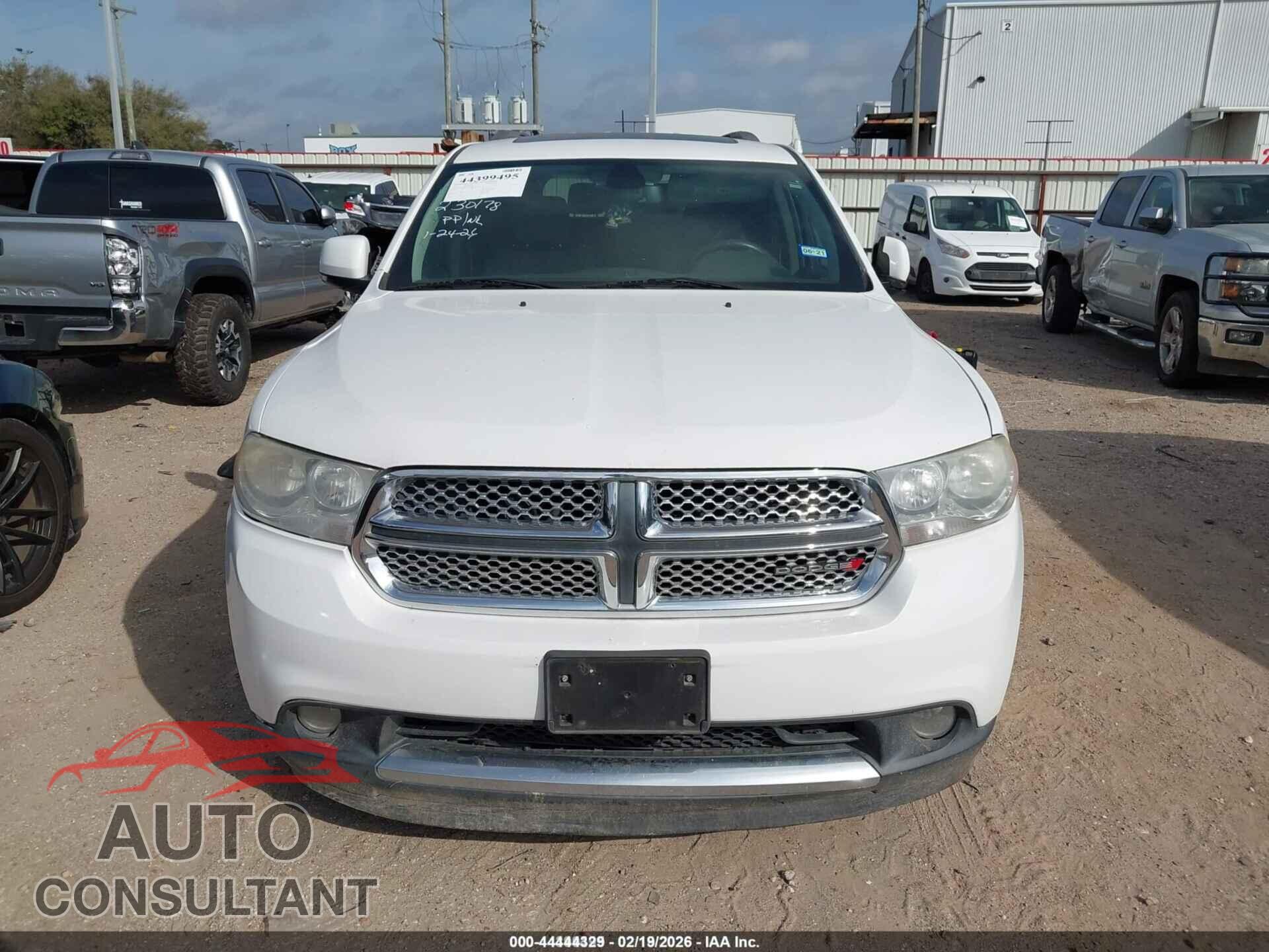 DODGE DURANGO 2013 - 1C4RDHDG4DC592704