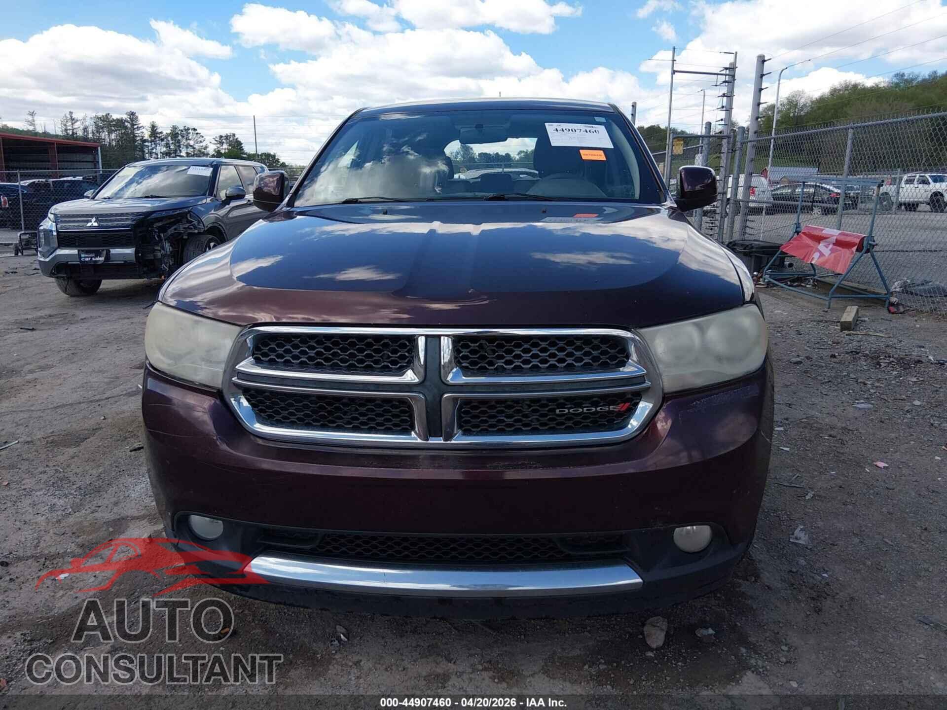DODGE DURANGO 2012 - 1C4RDJAG2CC271495