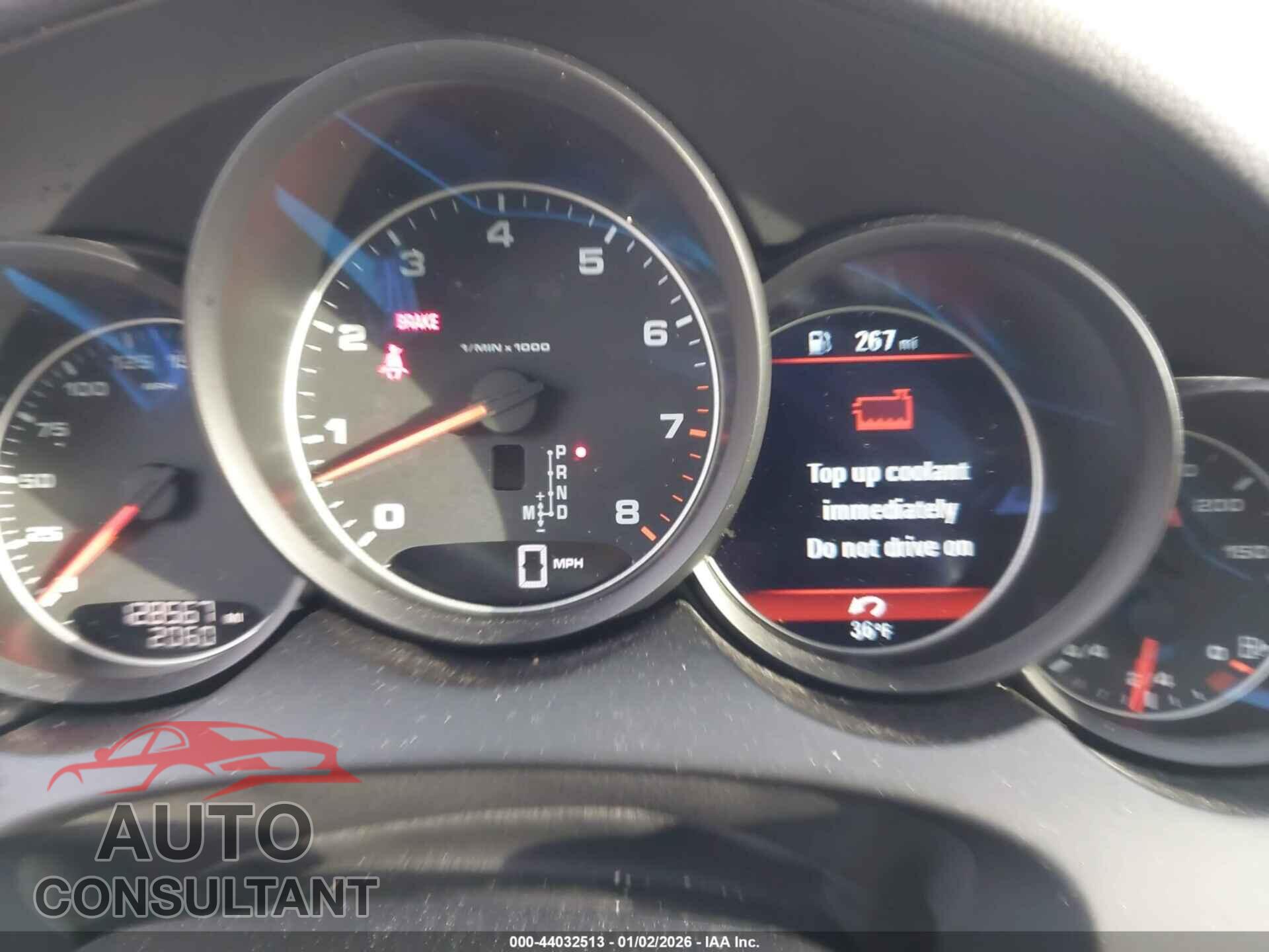 PORSCHE CAYENNE 2016 - WP1AA2A22GLA09738