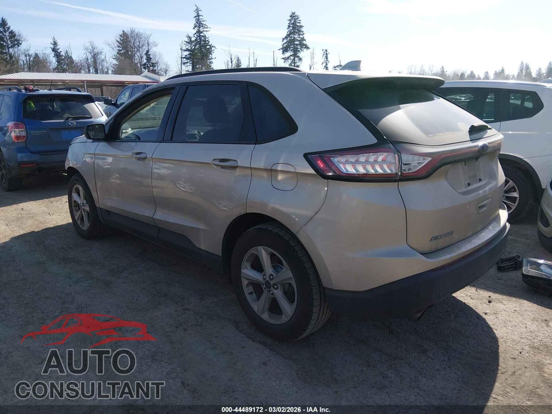 FORD EDGE 2017 - 2FMPK3G97HBB93316