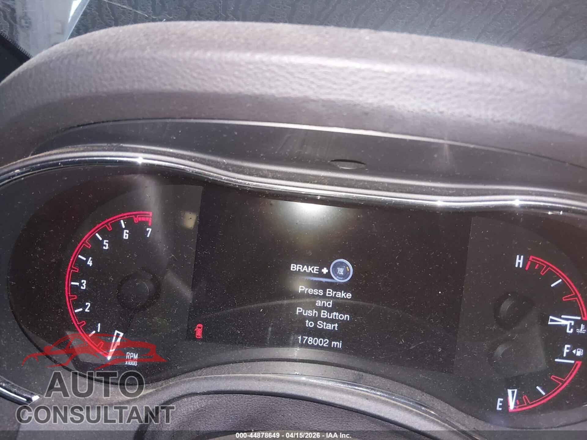 DODGE DURANGO 2017 - 1C4RDHDG7HC724599