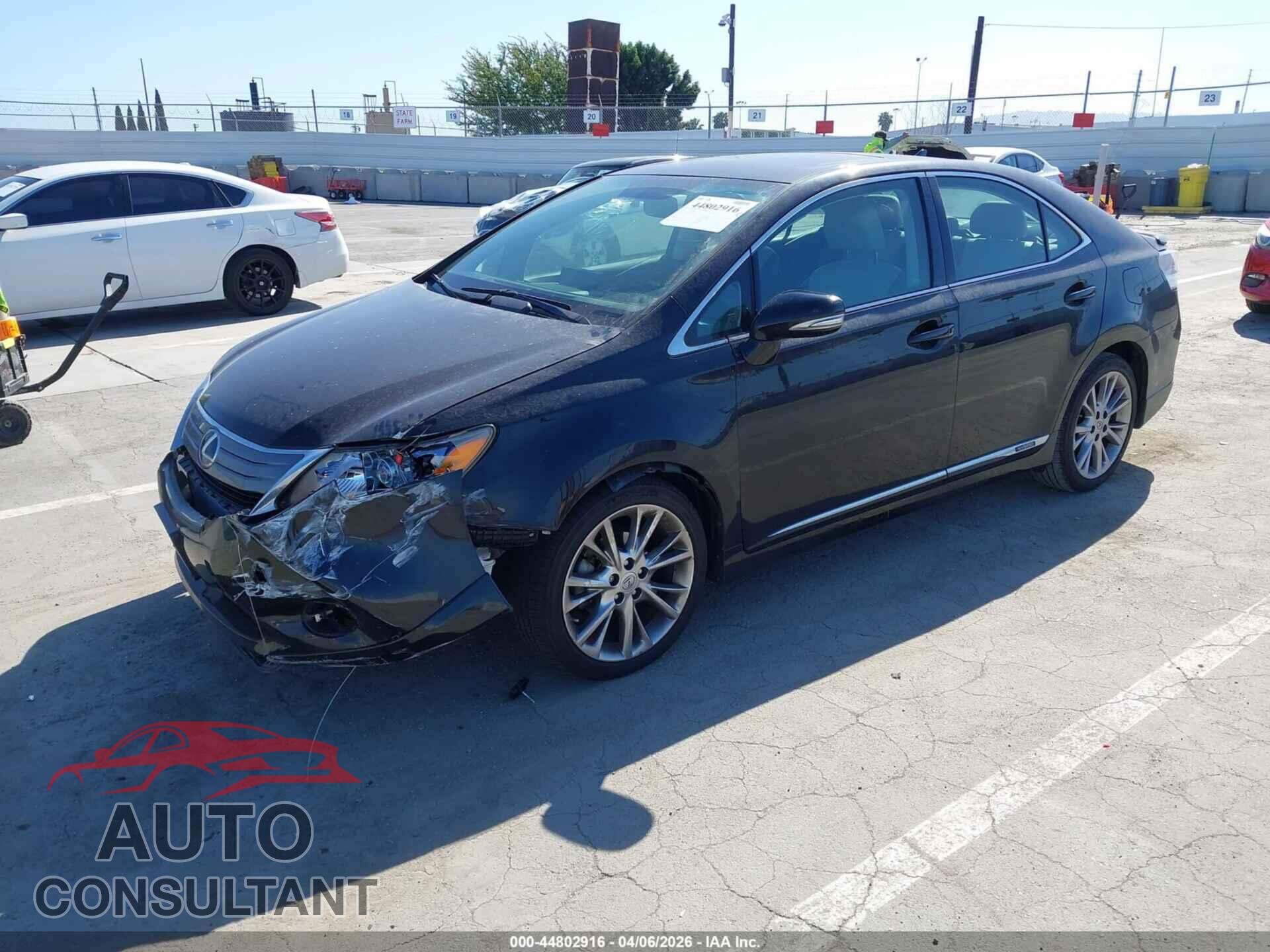 LEXUS HS 250H 2010 - JTHBB1BA0A2010806