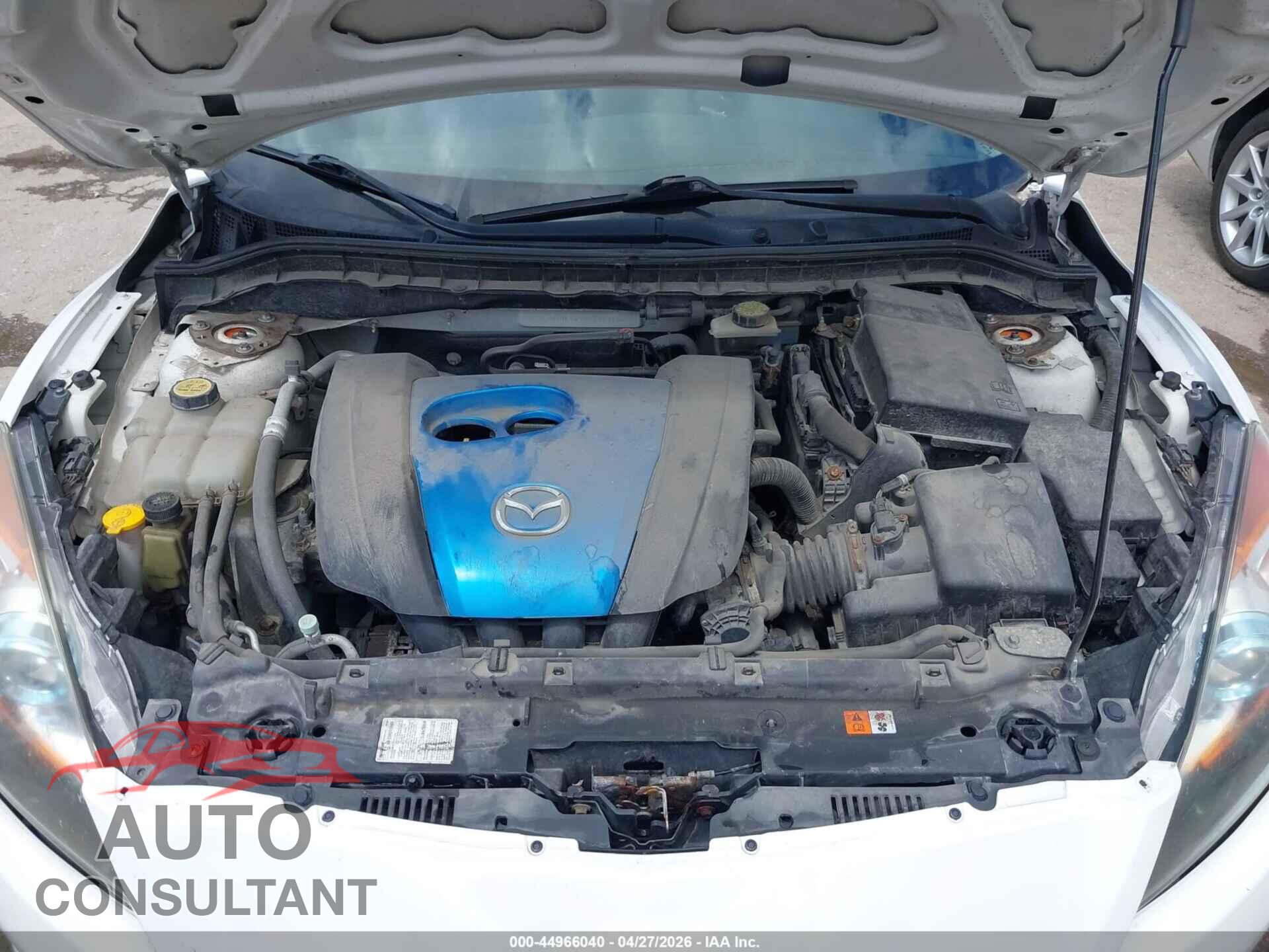 MAZDA MAZDA3 2012 - JM1BL1V87C1663259