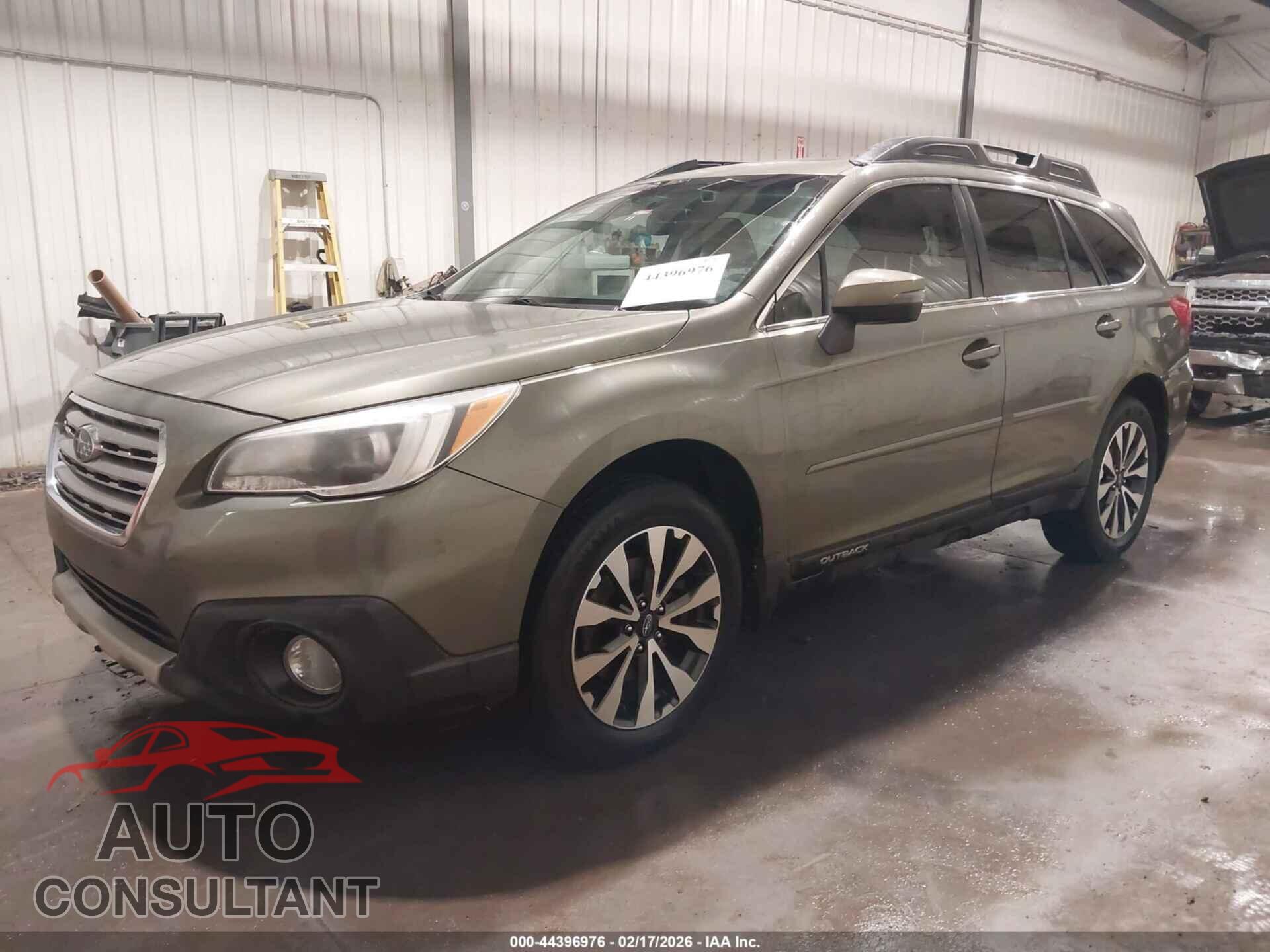 SUBARU OUTBACK 2016 - 4S4BSBNC4G3243591