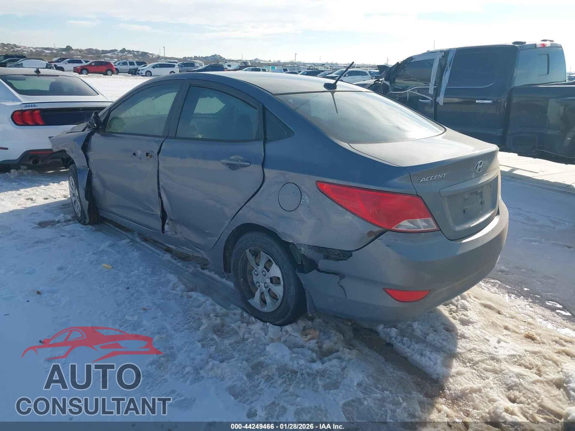 HYUNDAI ACCENT 2015 - KMHCT4AE5FU803616