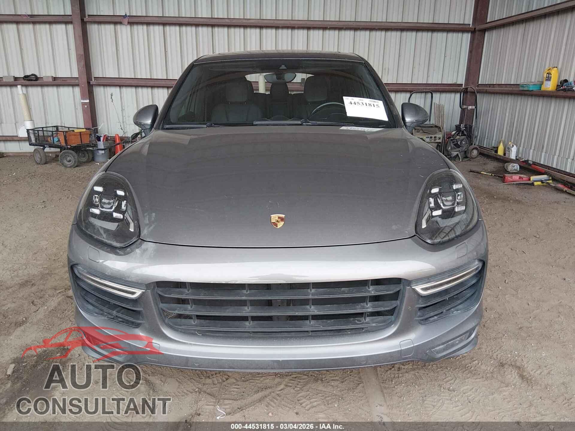 PORSCHE CAYENNE 2016 - WP1AD2A20GLA71243