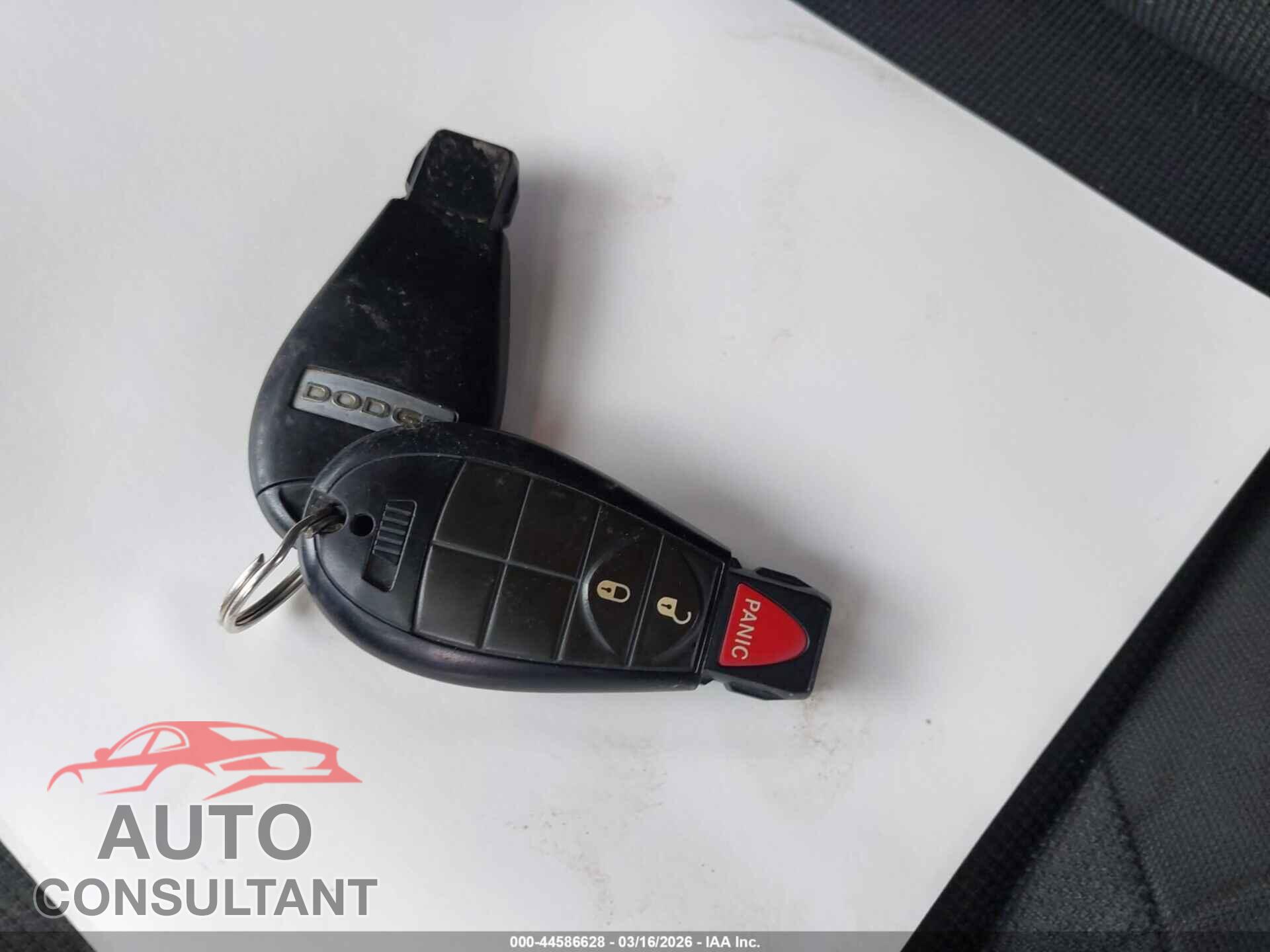 DODGE DURANGO 2011 - 1D4RE2GG2BC712375