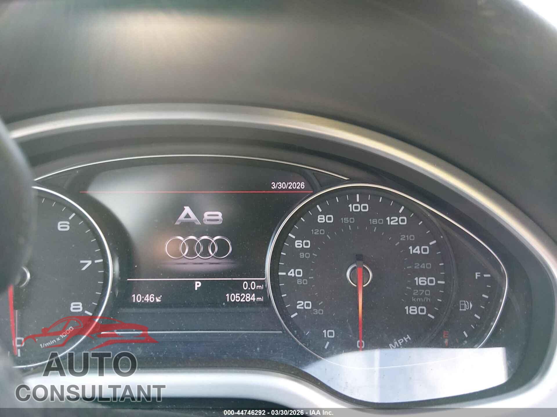 AUDI A8 2012 - WAUAVAFD0CN008643