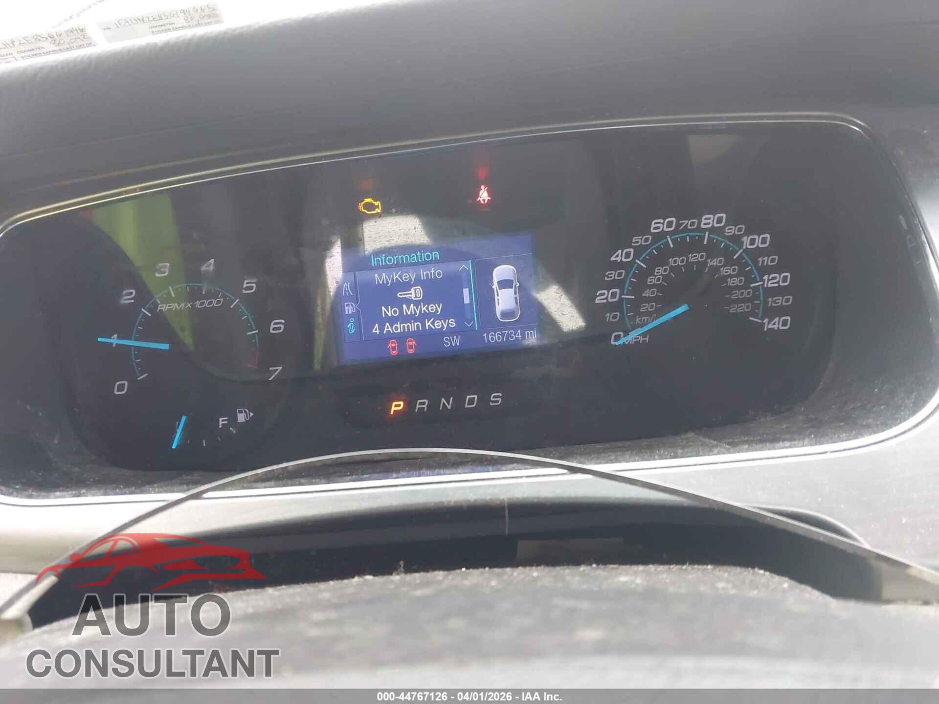 FORD TAURUS 2013 - 1FAHP2E85DG194665