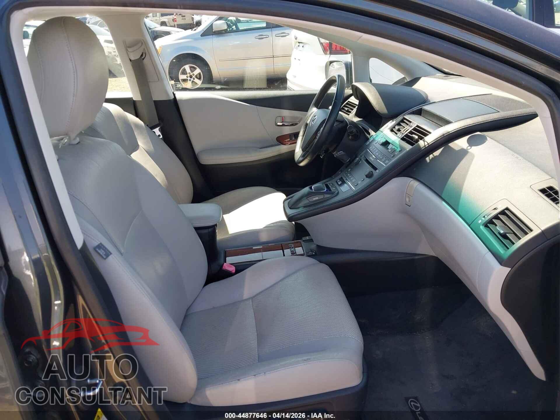 LEXUS HS 250H 2010 - JTHBB1BA5A2010719