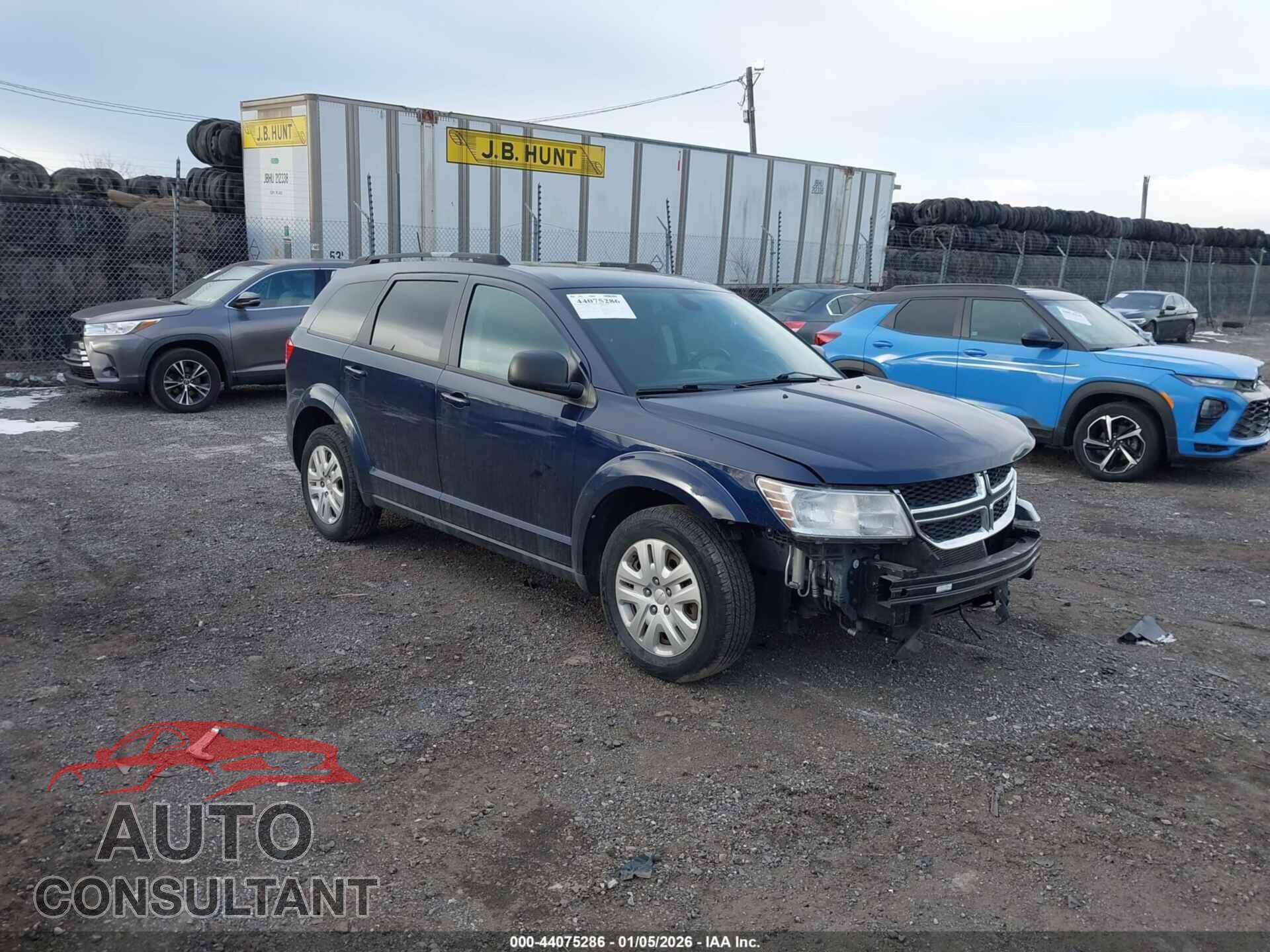 DODGE JOURNEY 2018 - 3C4PDCAB9JT534591