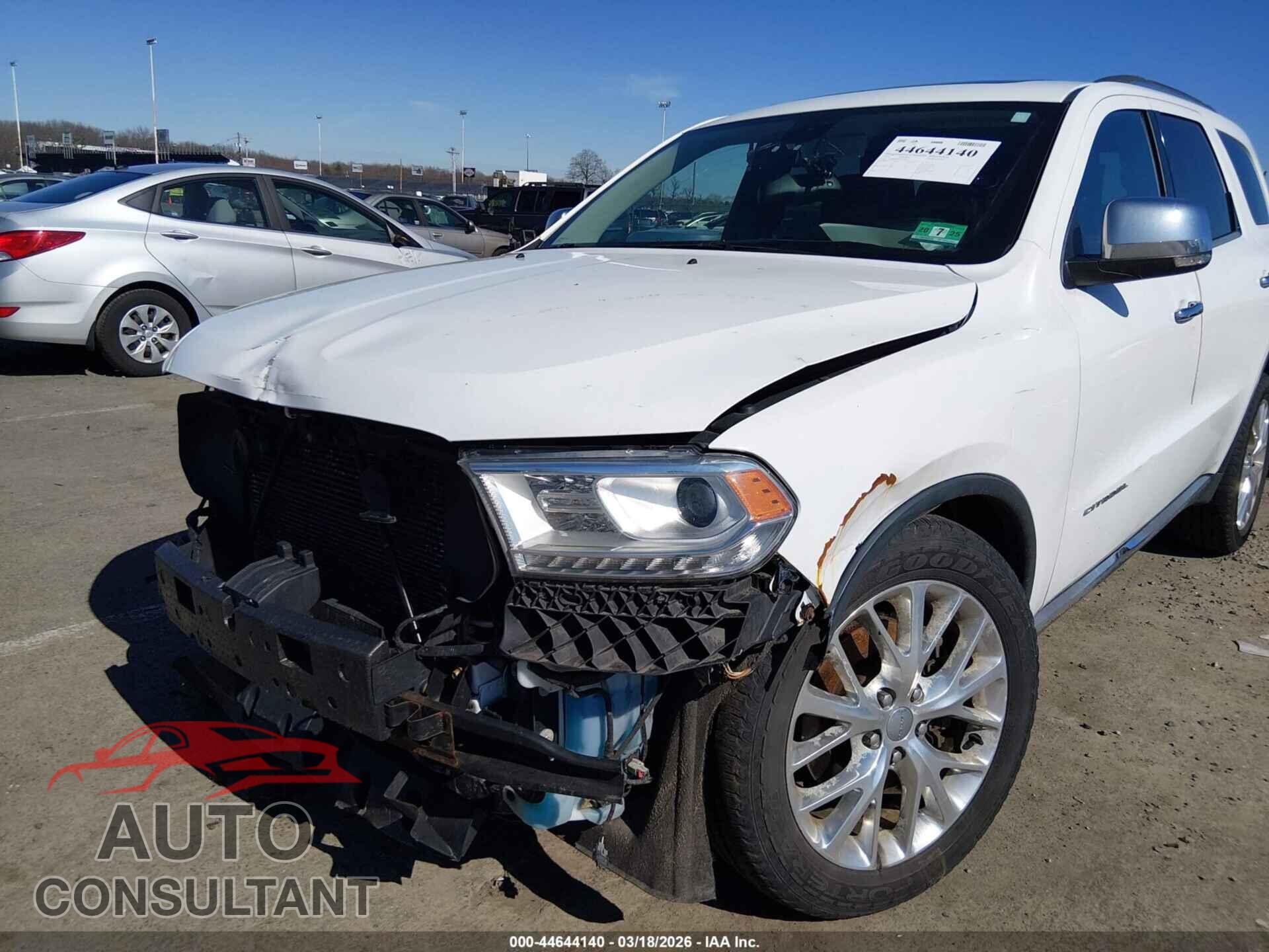 DODGE DURANGO 2014 - 1C4RDJEGXEC563537