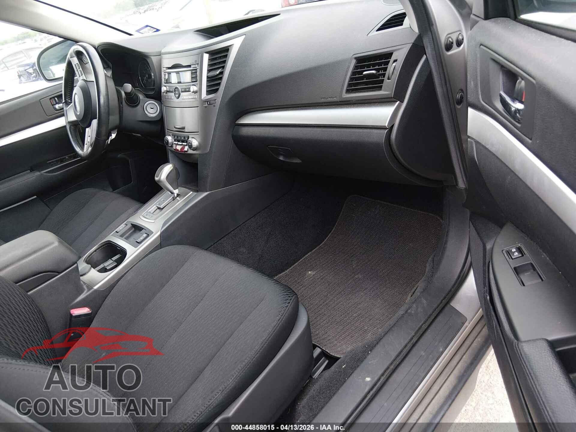 SUBARU OUTBACK 2011 - 4S4BRCCC6B3348744