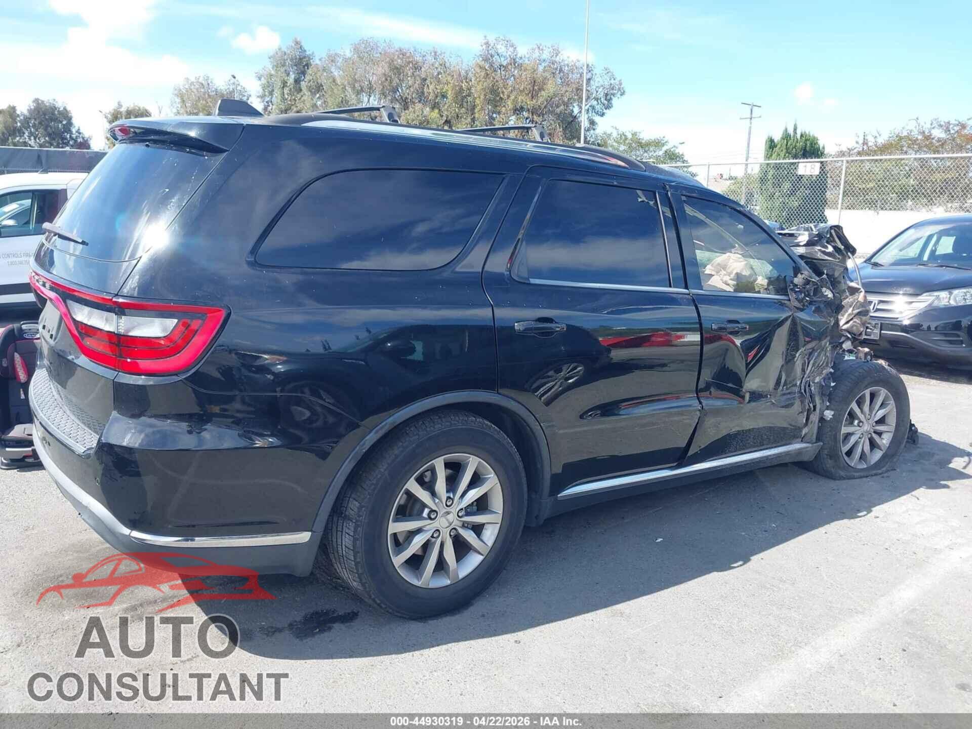 DODGE DURANGO 2017 - 1C4RDJAG7HC696962