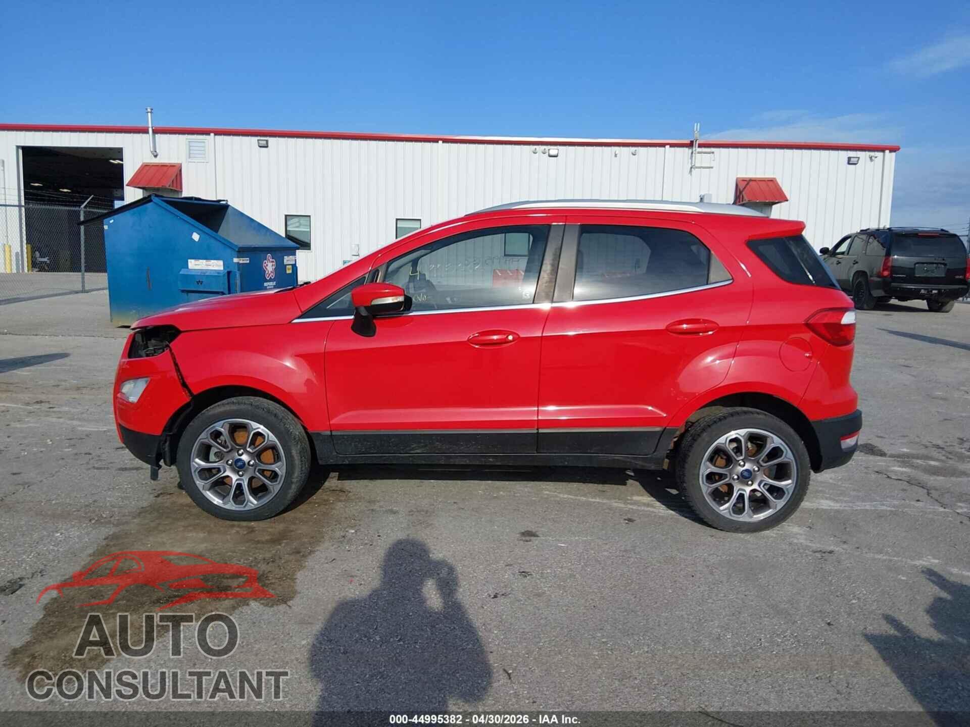 FORD ECOSPORT 2019 - MAJ6S3KL1KC296540