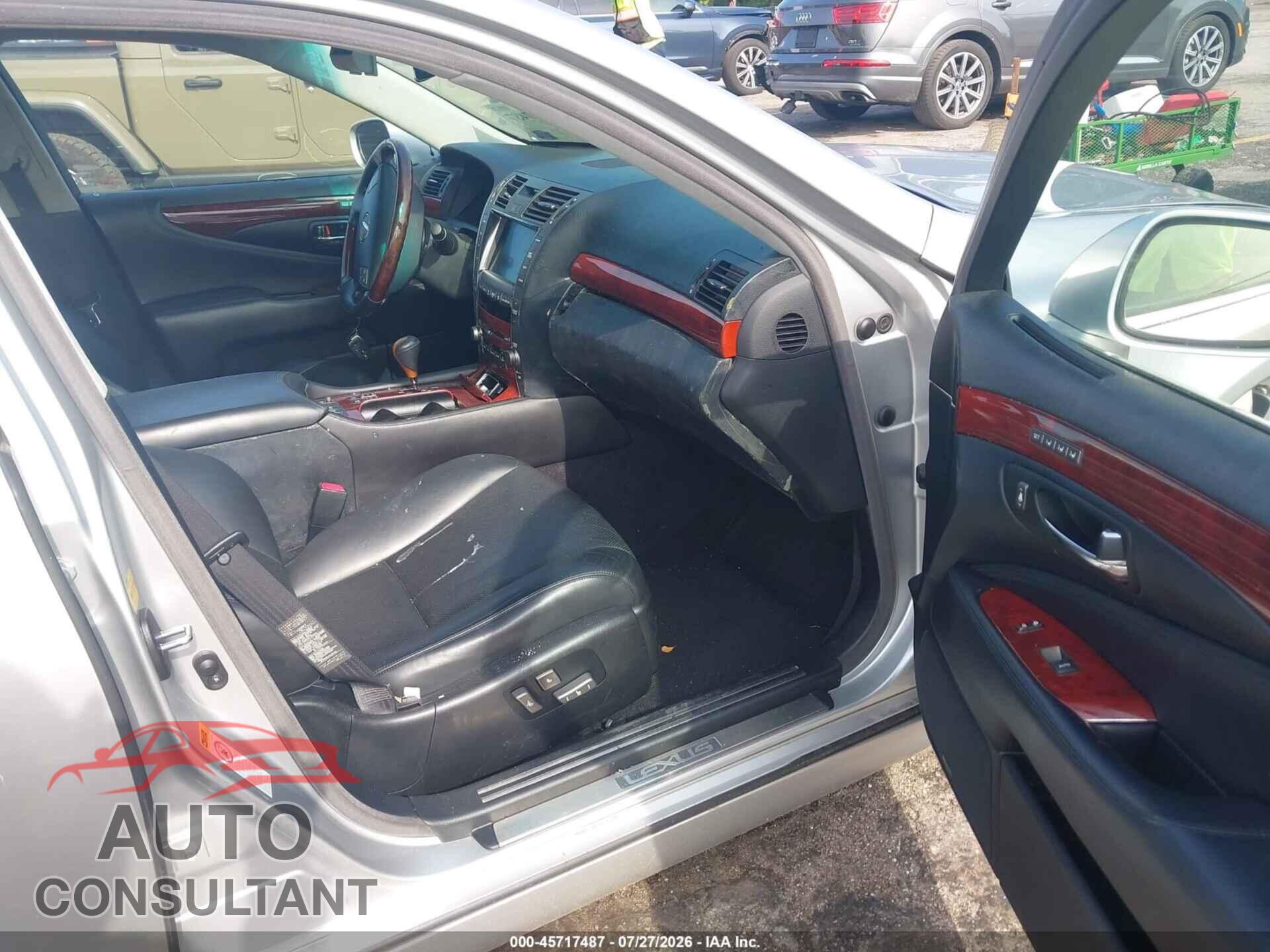 LEXUS LS 460 2009 - JTHGL46FX95036639