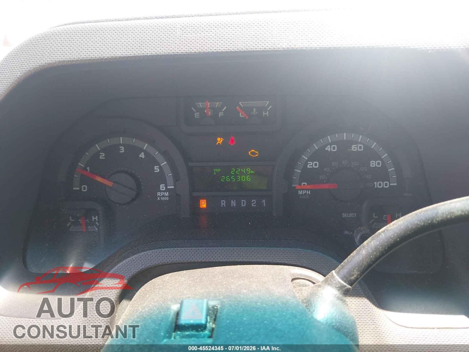 FORD E-250 2011 - 1FTNE2EW7BDA92543