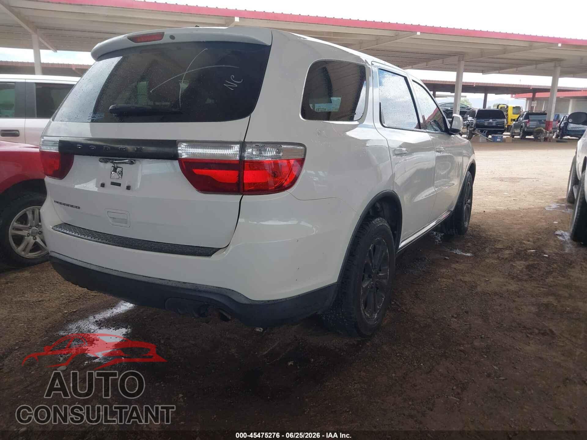 DODGE DURANGO 2012 - 1C4RDHAG2CC335334