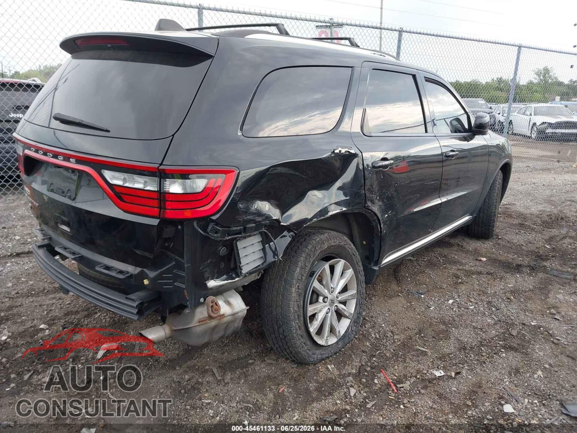 DODGE DURANGO 2021 - 1C4RDJAG9MC609475